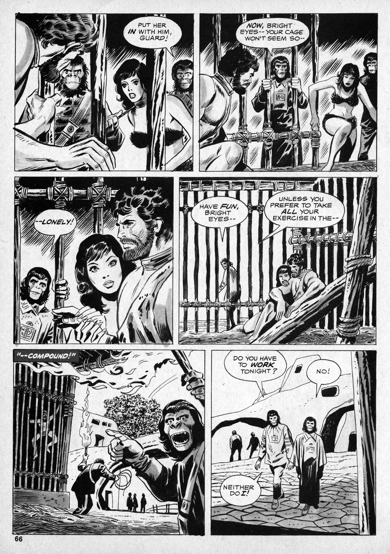 Read online Planet of the Apes comic -  Issue #2 - 60