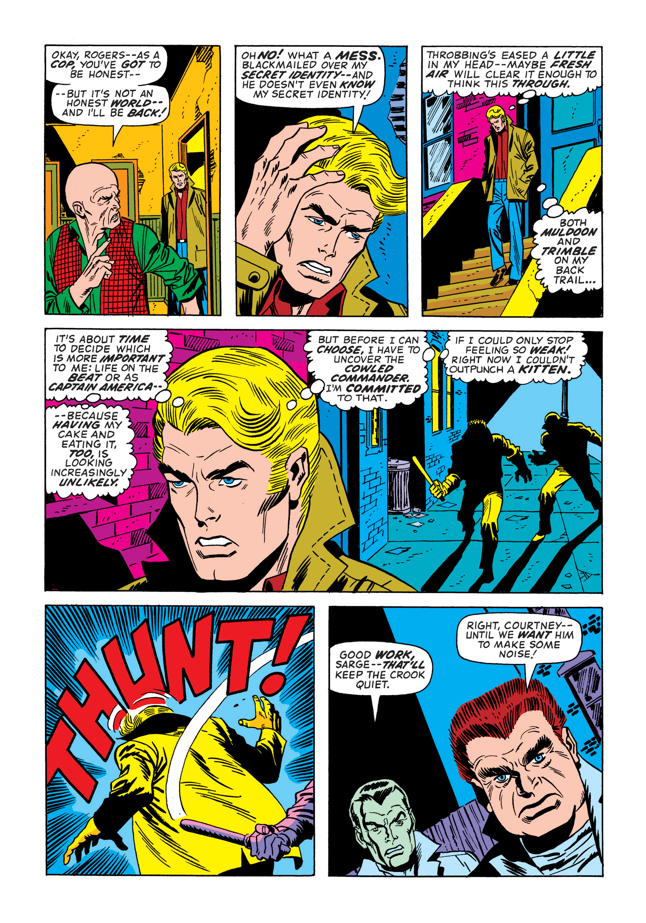Read online Marvel Masterworks: Captain America comic -  Issue # TPB 7 (Part 3) - 19