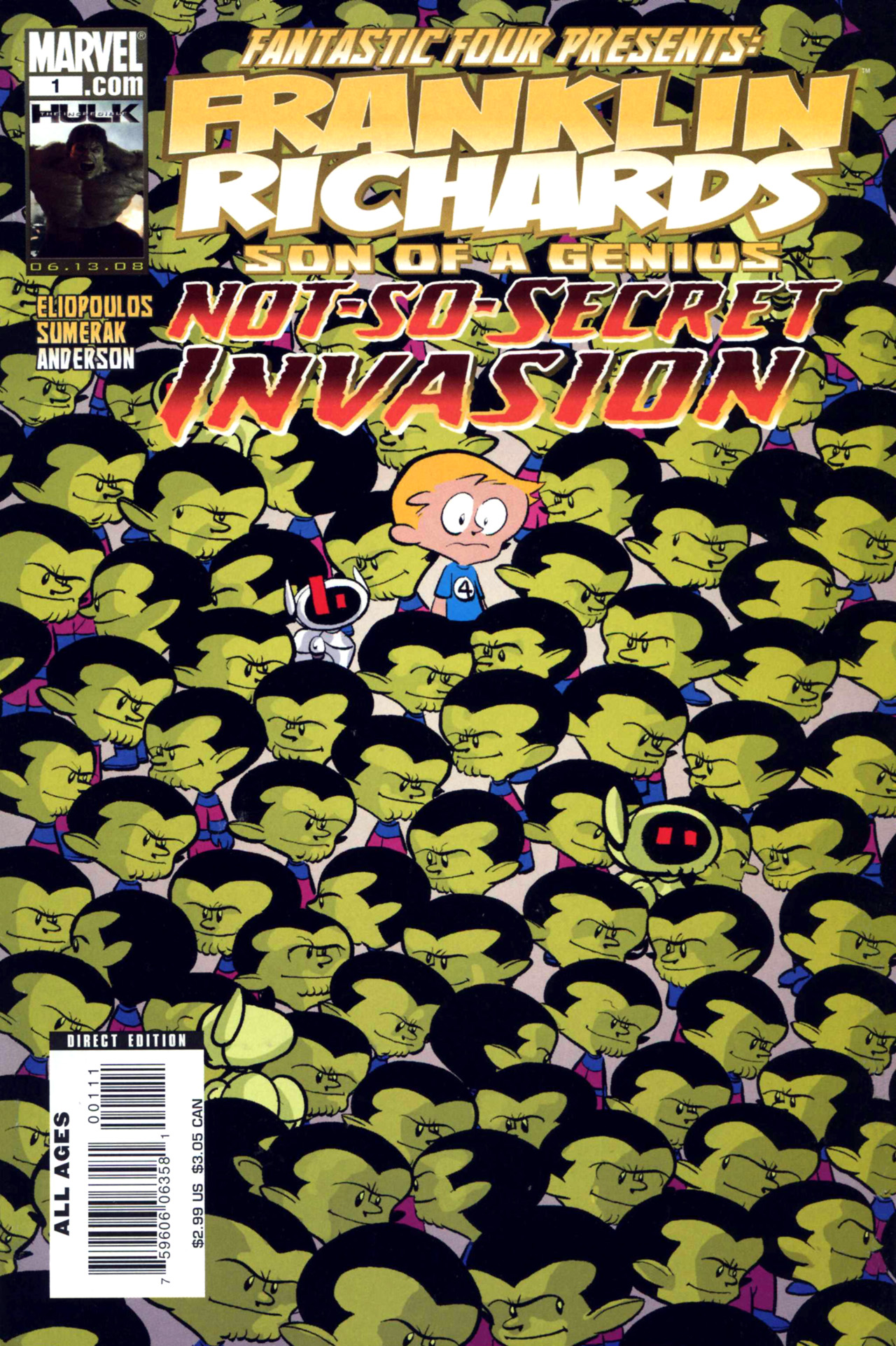 Read online Franklin Richards: Not-So-Secret Invasion comic -  Issue # Full - 1