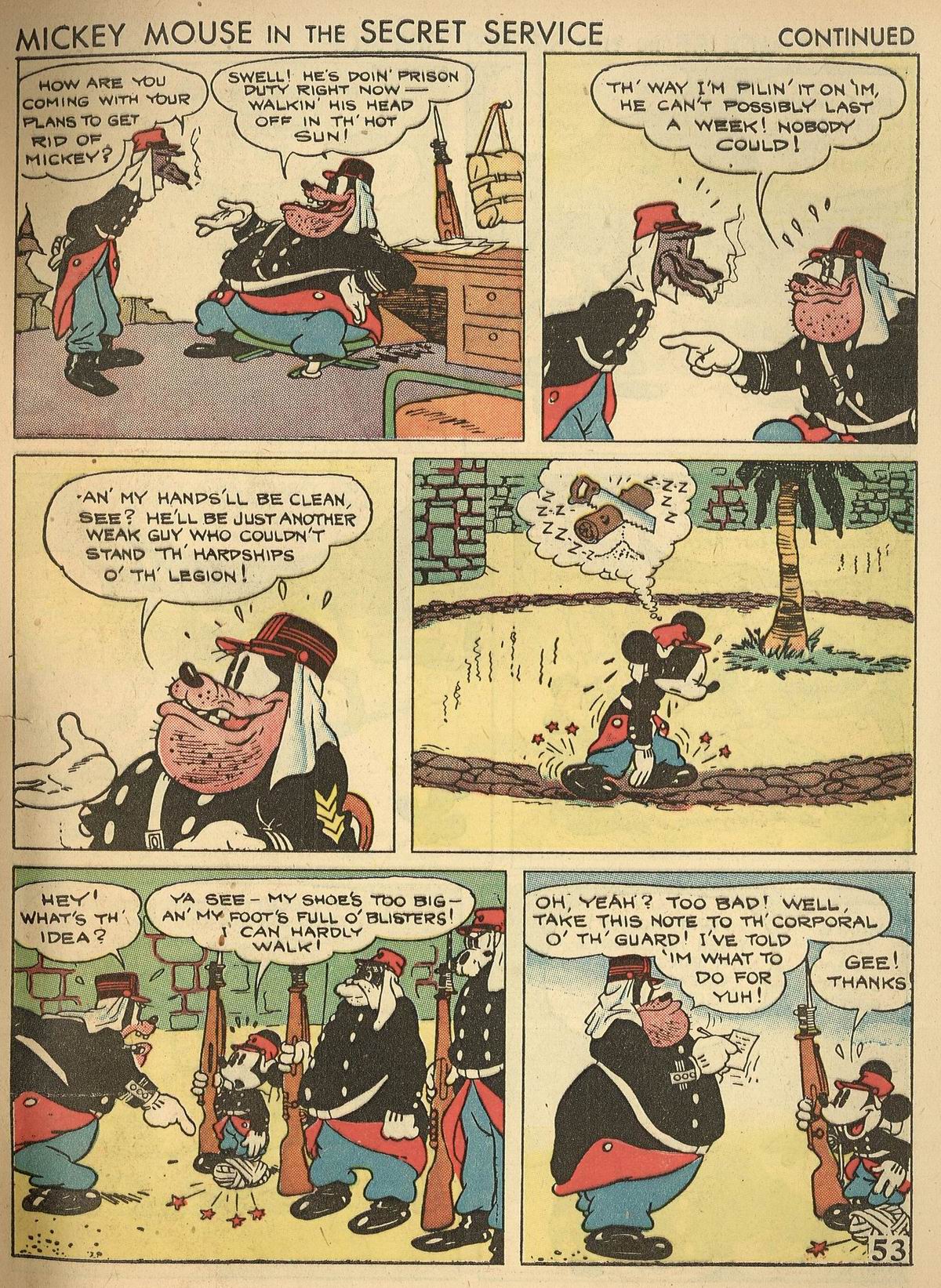 Read online Walt Disney's Comics and Stories comic -  Issue #8 - 55