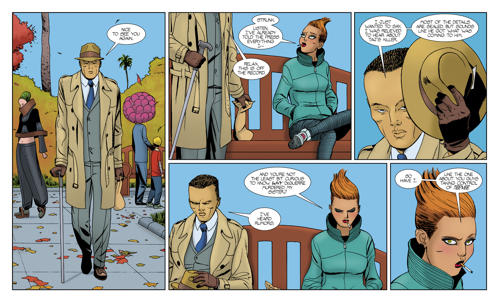 Read online The Private Eye comic -  Issue # _TPB 2 - 135