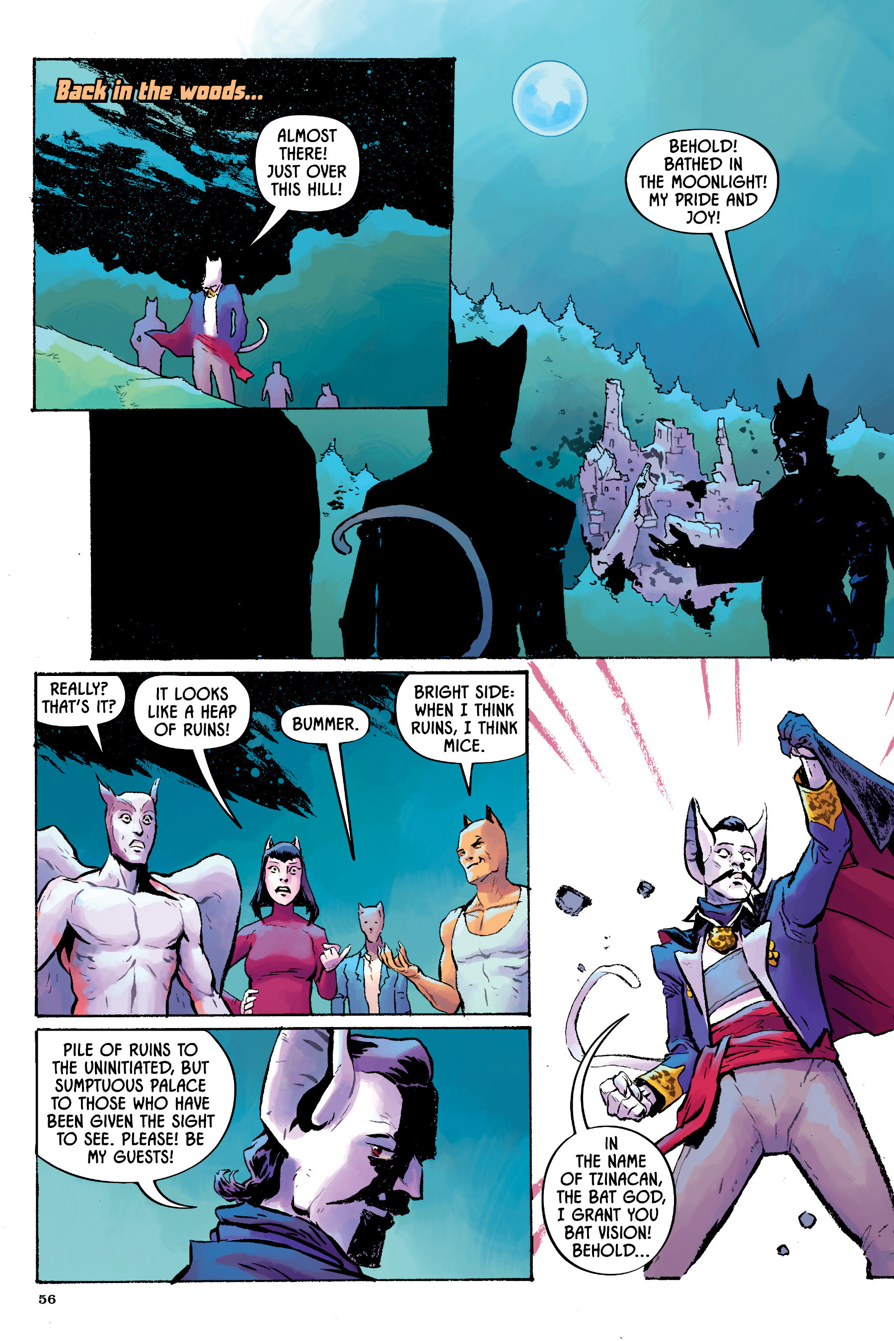 Read online Angel Catbird comic -  Issue # TPB 2 - 57