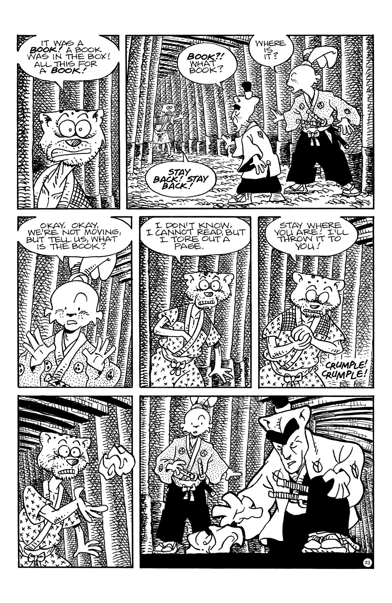 Read online Usagi Yojimbo: The Hidden comic -  Issue #5 - 25