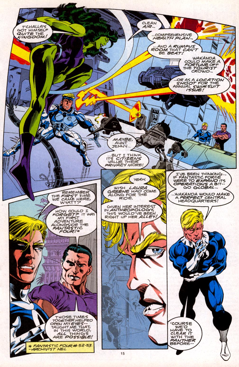 Read online Fantastic Force (1994) comic -  Issue #14 - 12