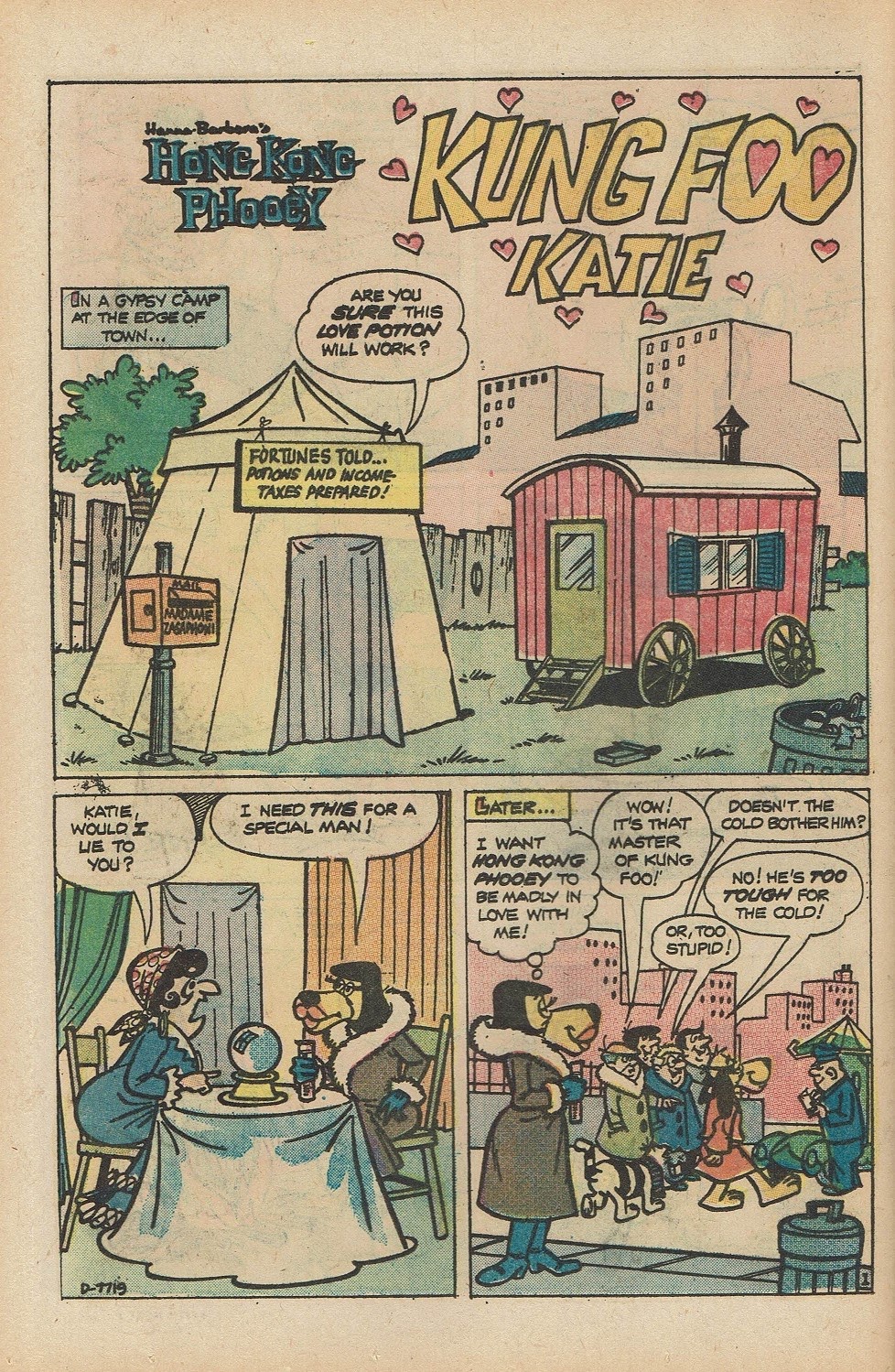 Read online Hong Kong Phooey comic -  Issue #6 - 12