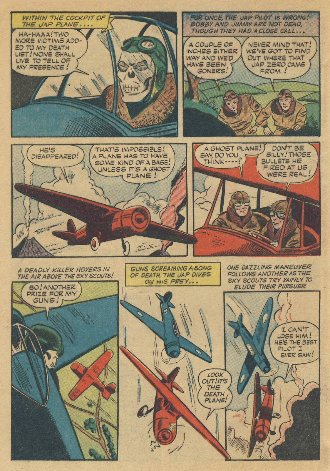 Captain Aero Comics issue 14 - Page 47