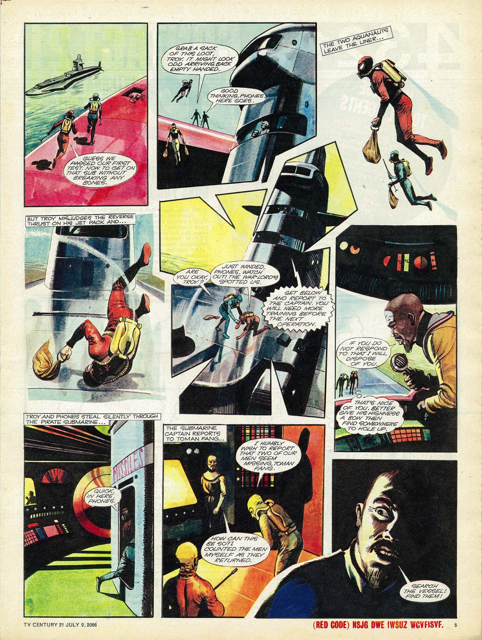 Read online TV Century 21 (TV 21) comic -  Issue #77 - 5