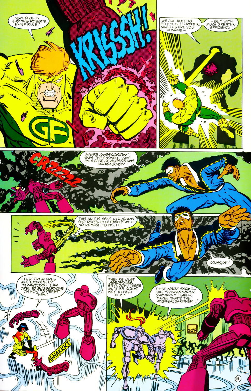 Read online The Outsiders (1985) comic -  Issue #27 - 20