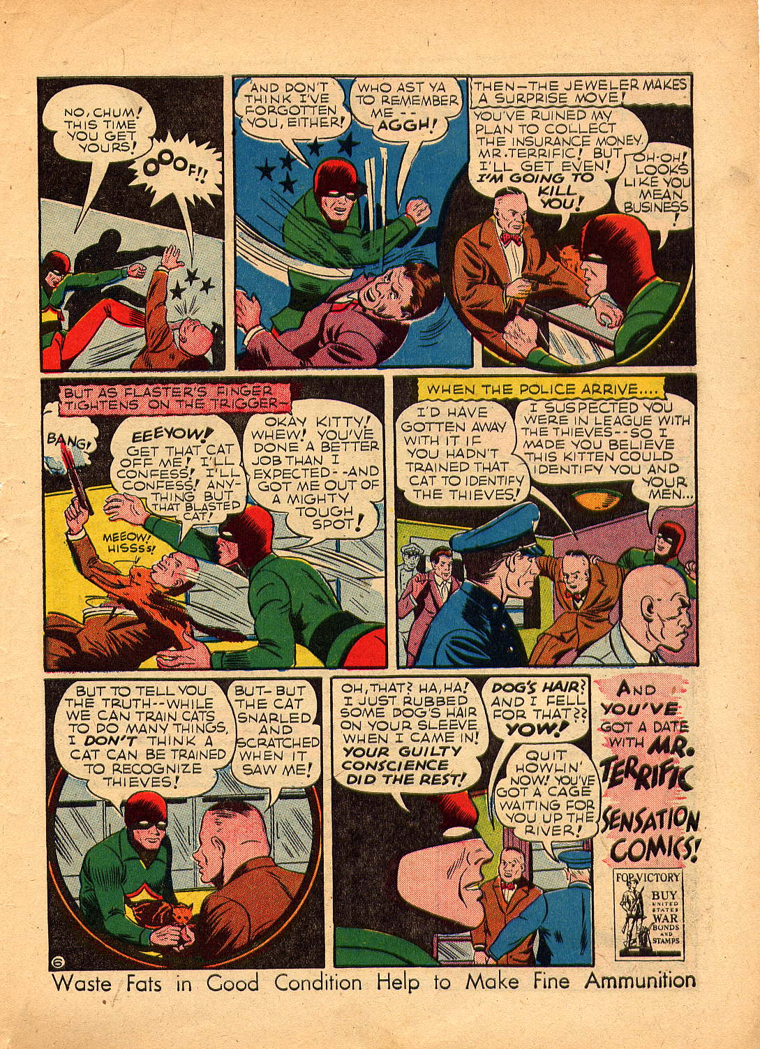 Read online Sensation (Mystery) Comics comic -  Issue #30 - 47