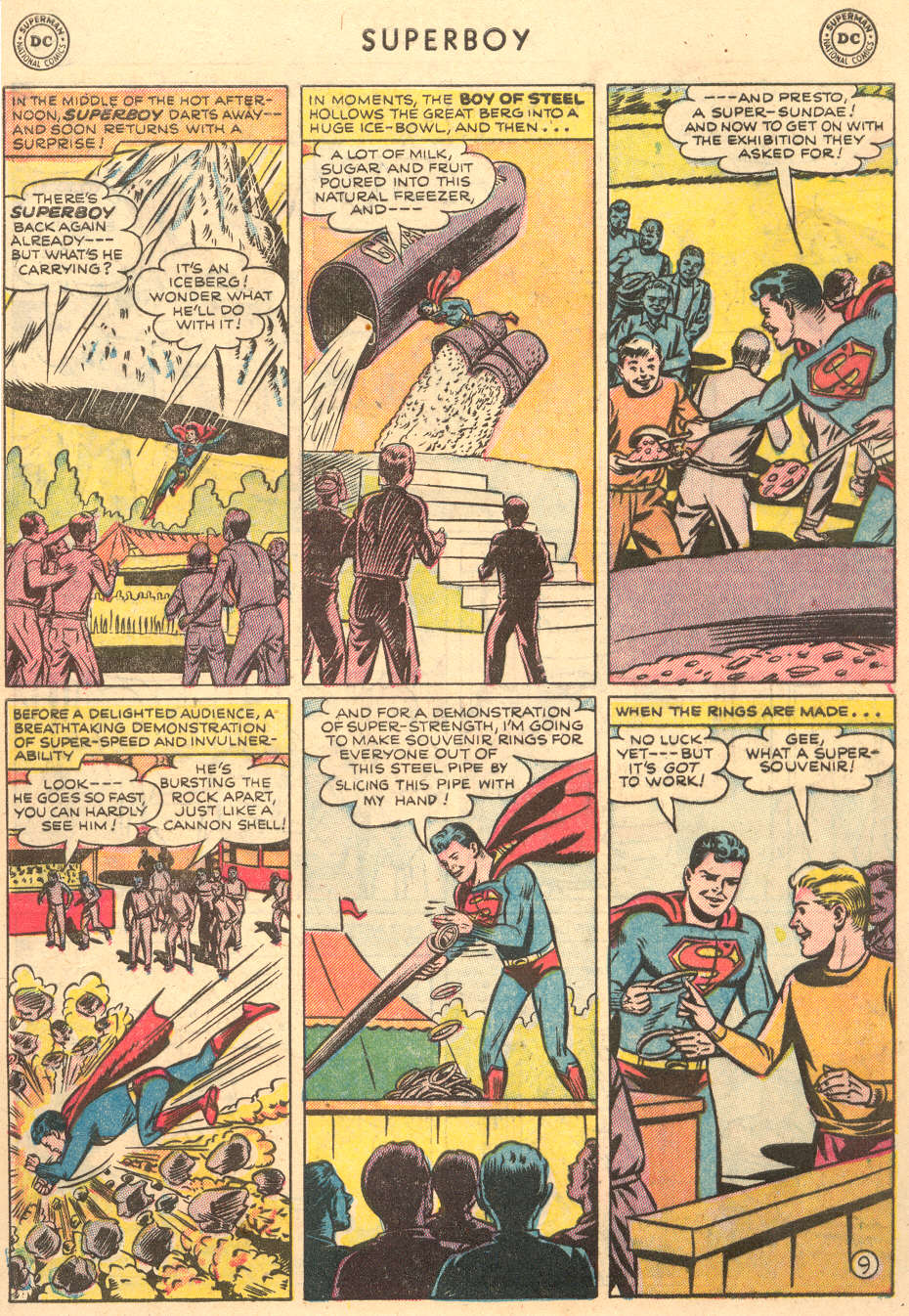 Read online Superboy (1949) comic -  Issue #23 - 10