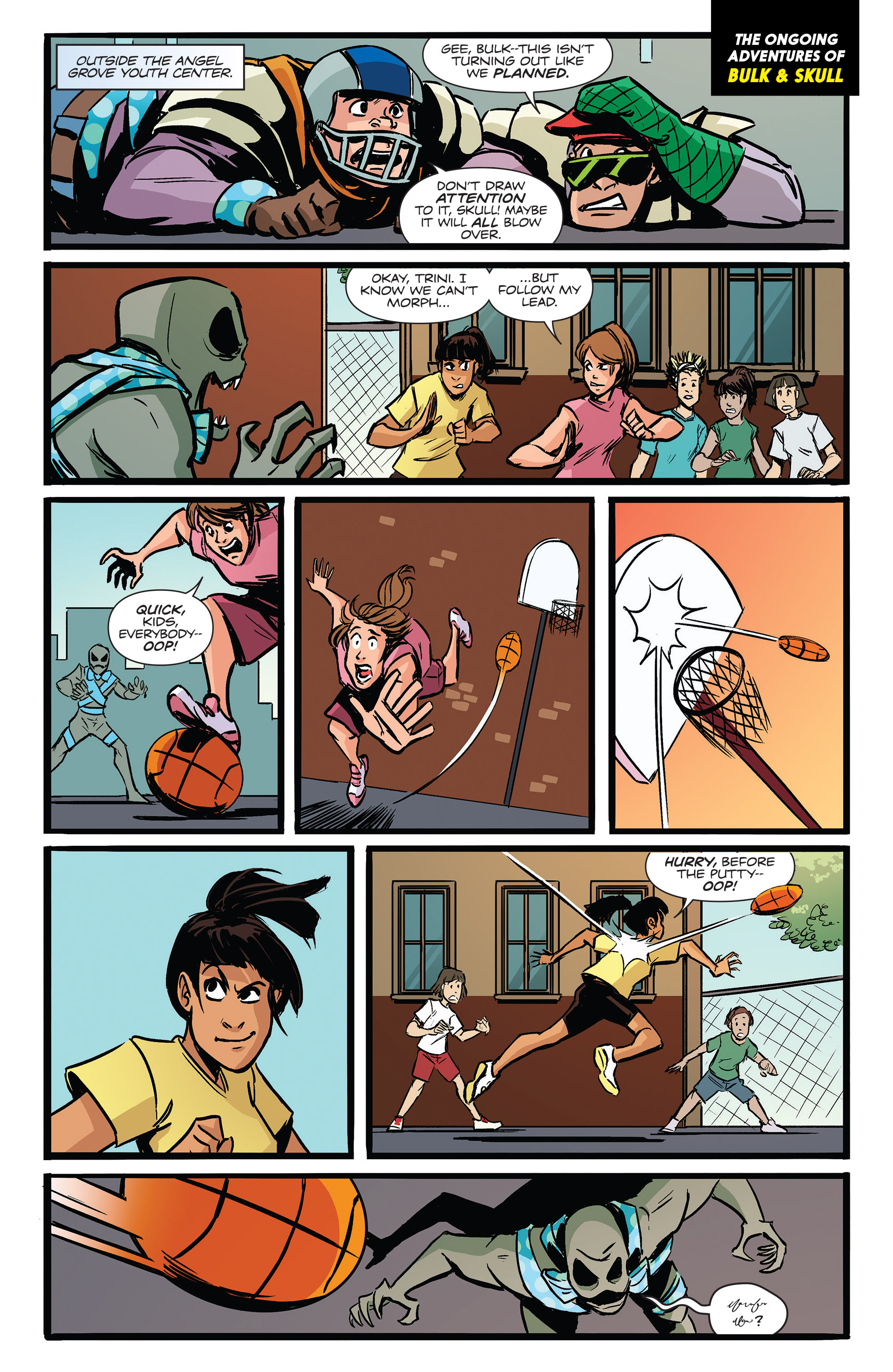 Read online Mighty Morphin Power Rangers comic -  Issue #4 - 23