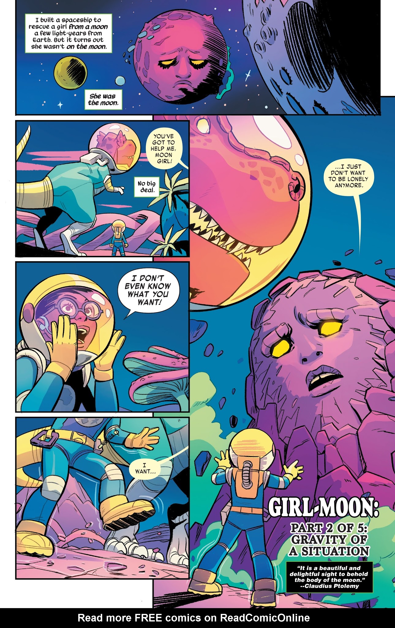 Read online Moon Girl And Devil Dinosaur comic -  Issue #20 - 3