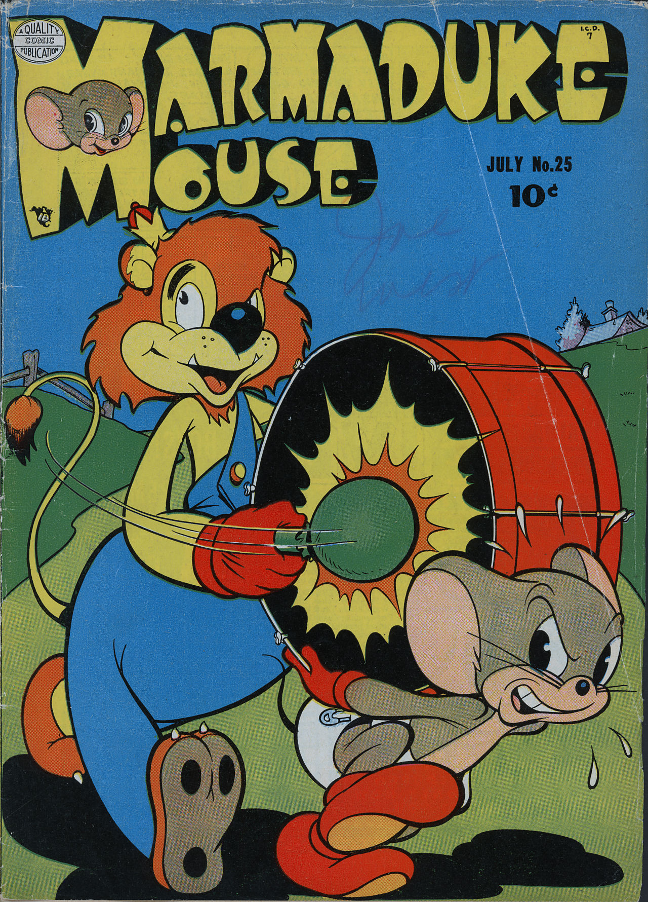 Read online Marmaduke Mouse comic -  Issue #25 - 1