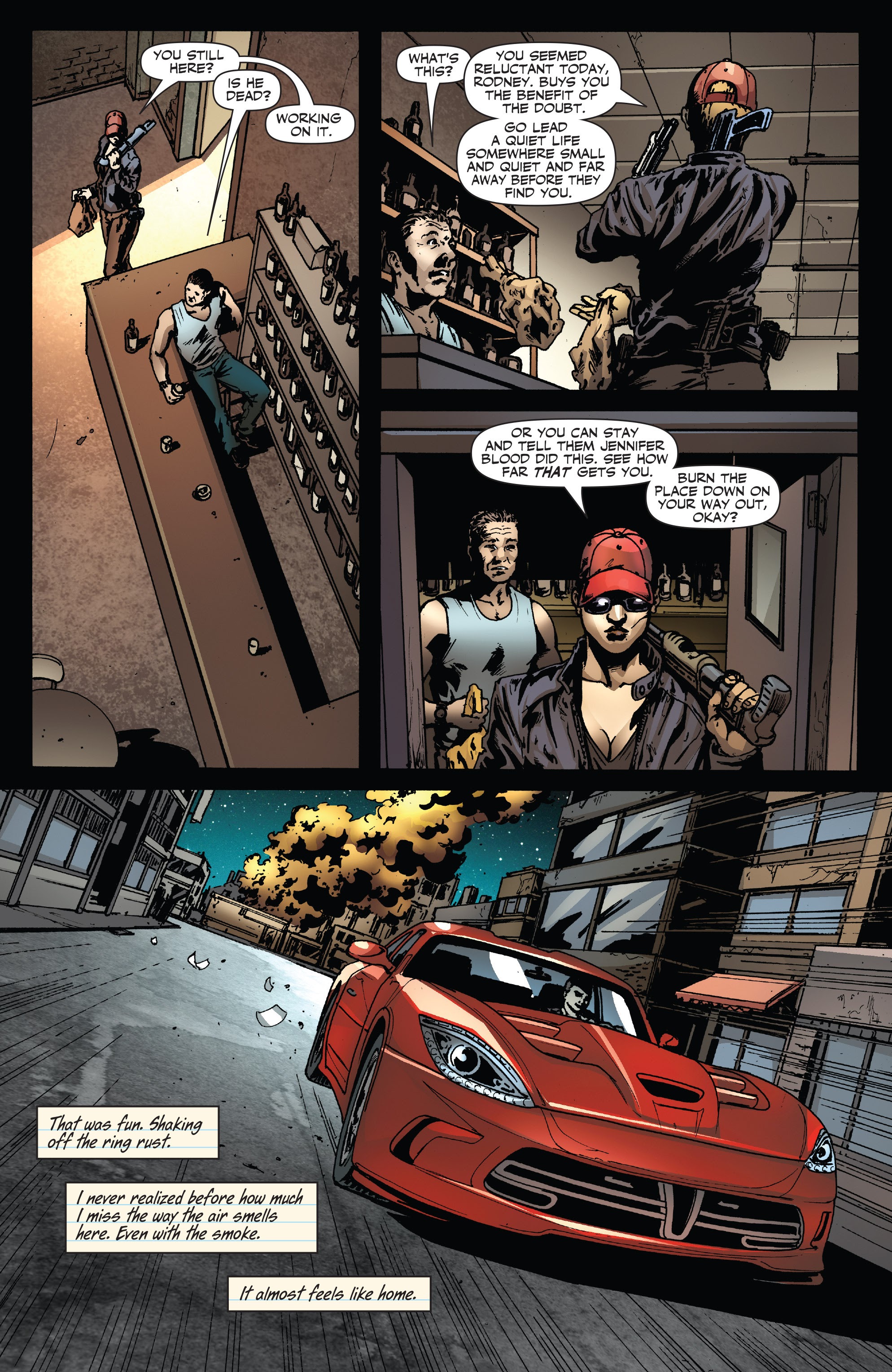 Read online Jennifer Blood: Born Again comic -  Issue #2 - 10