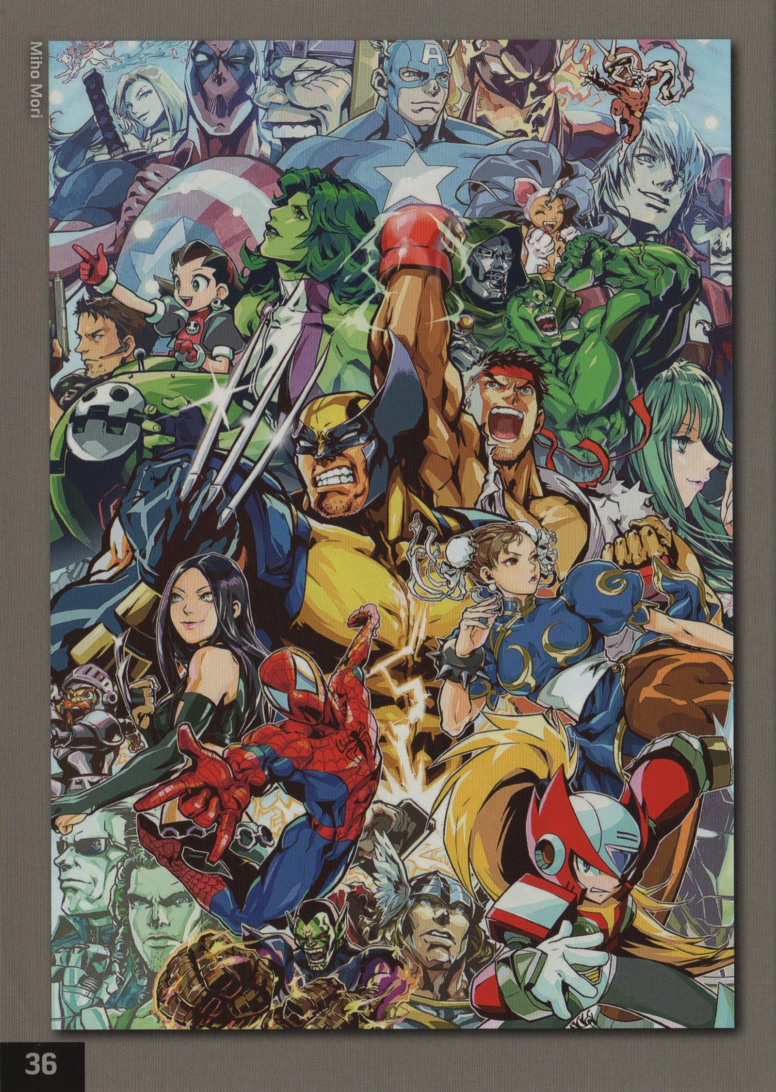 Read online Marvel vs Capcom 3: Fate of Two Worlds comic -  Issue # Full - 36