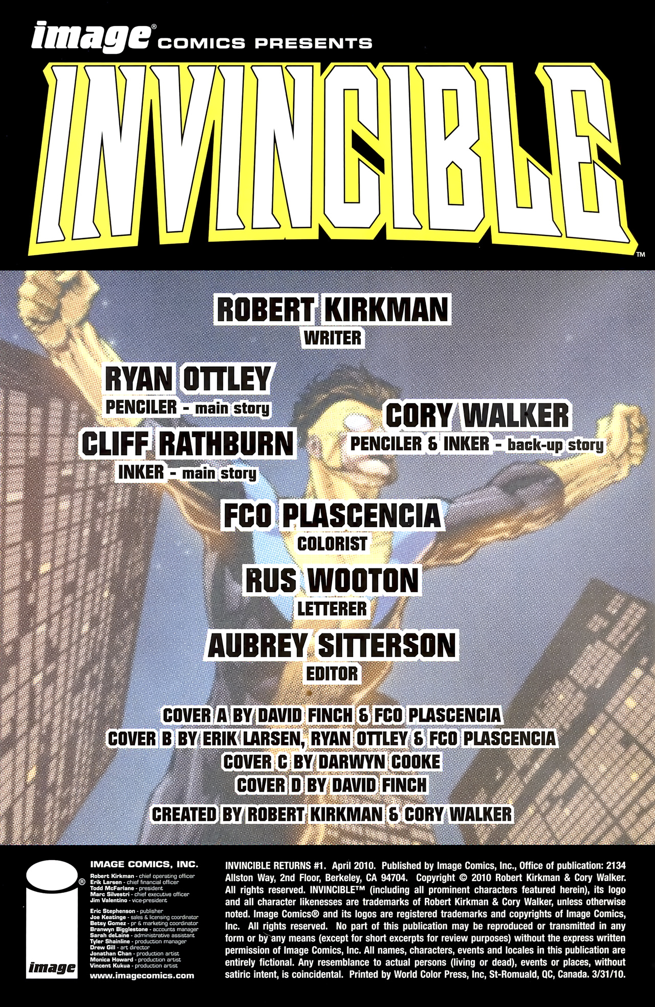 Read online Invincible Returns comic -  Issue # Full - 5