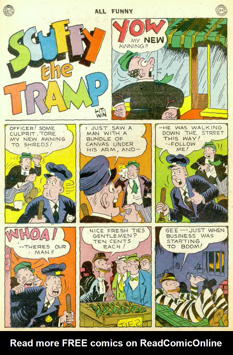 Read online All Funny Comics comic -  Issue #7 - 35