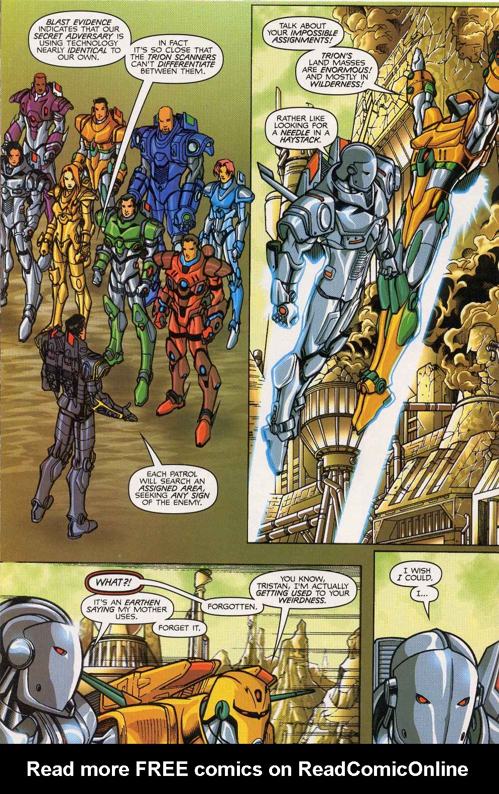 Read online Spaceknights (2000) comic -  Issue #2 - 17