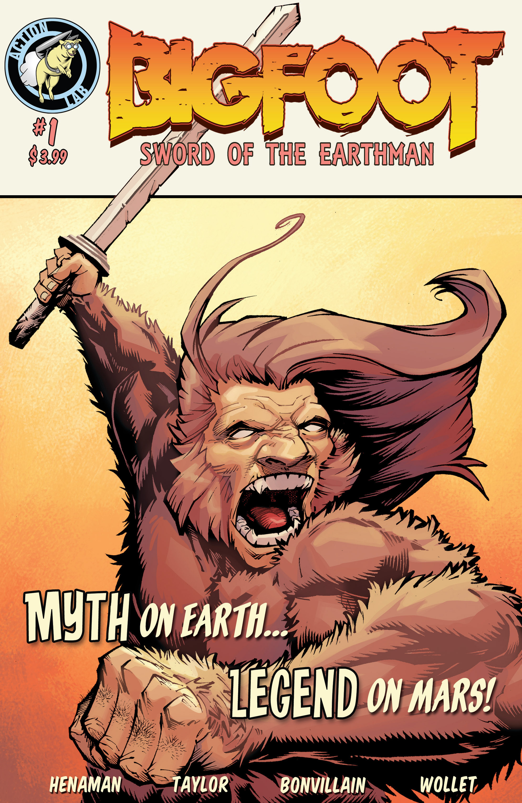 Read online Bigfoot: Sword of the Earthman (2015) comic -  Issue #1 - 1