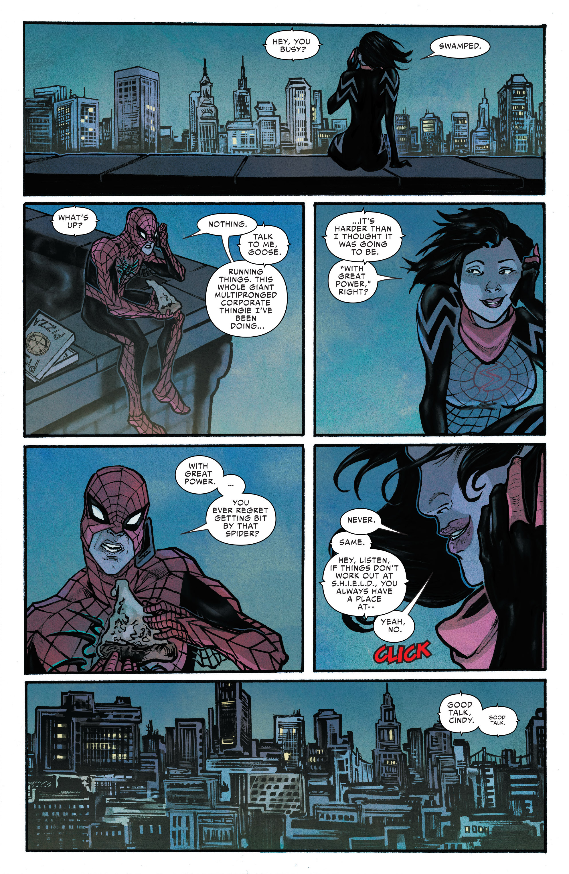 Read online Silk (2016) comic -  Issue #19 - 19