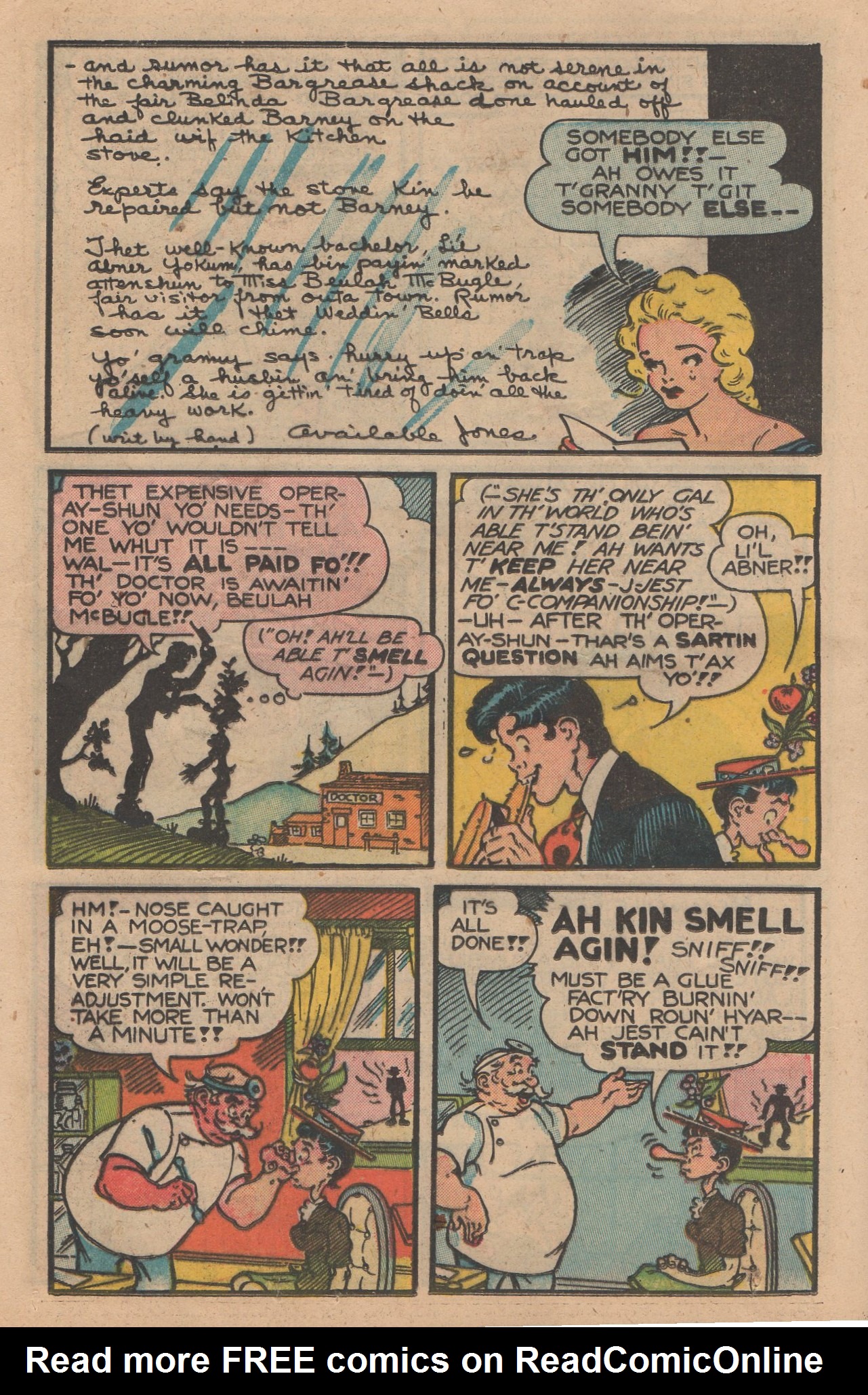 Read online Li'l Abner Comics comic -  Issue #66 - 35