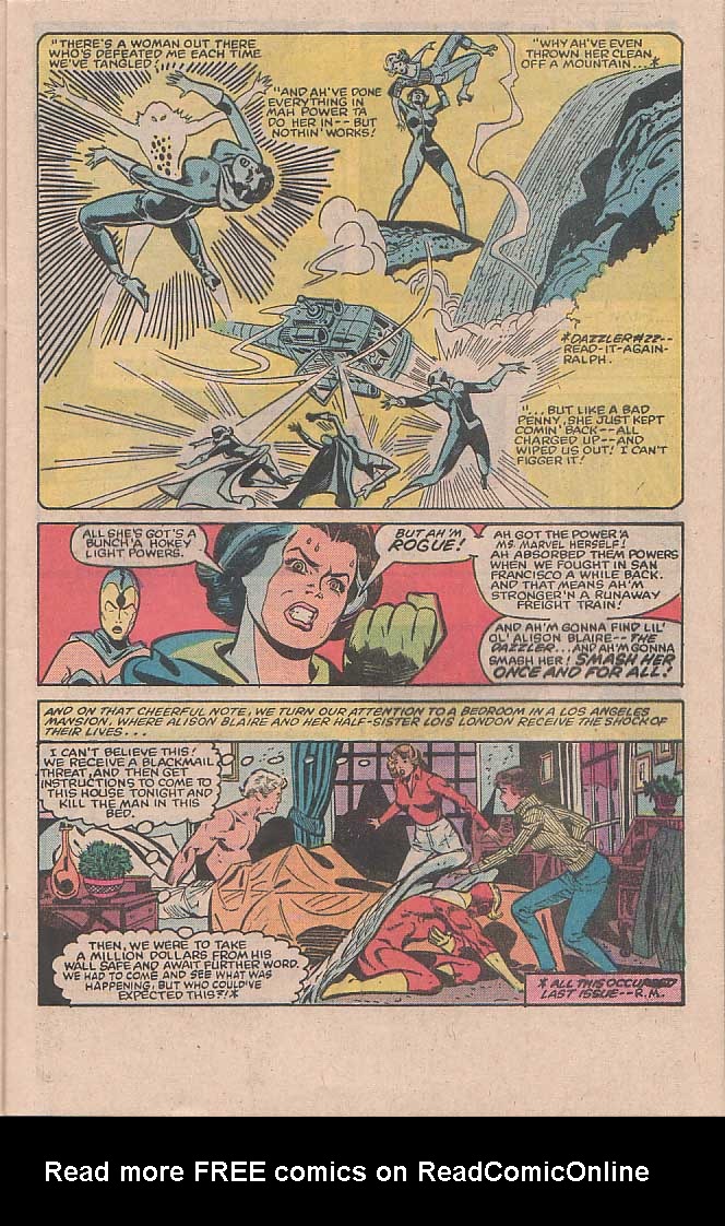 Read online Dazzler (1981) comic -  Issue #28 - 4