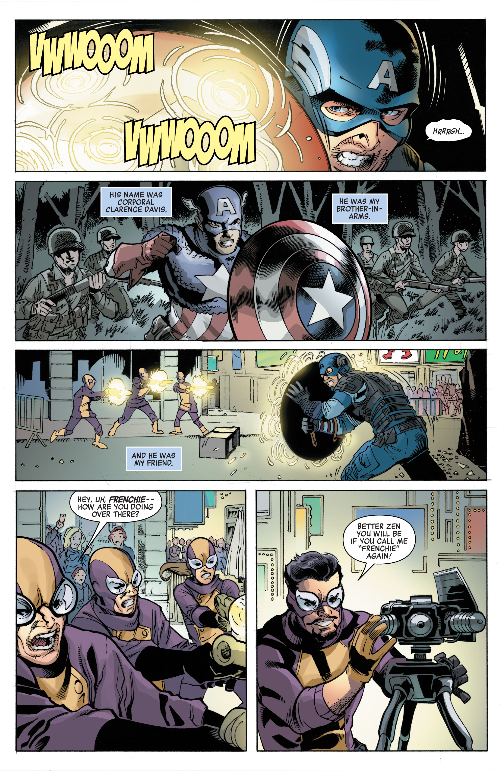 Read online Marvel's Avengers comic -  Issue # Captain America - 7