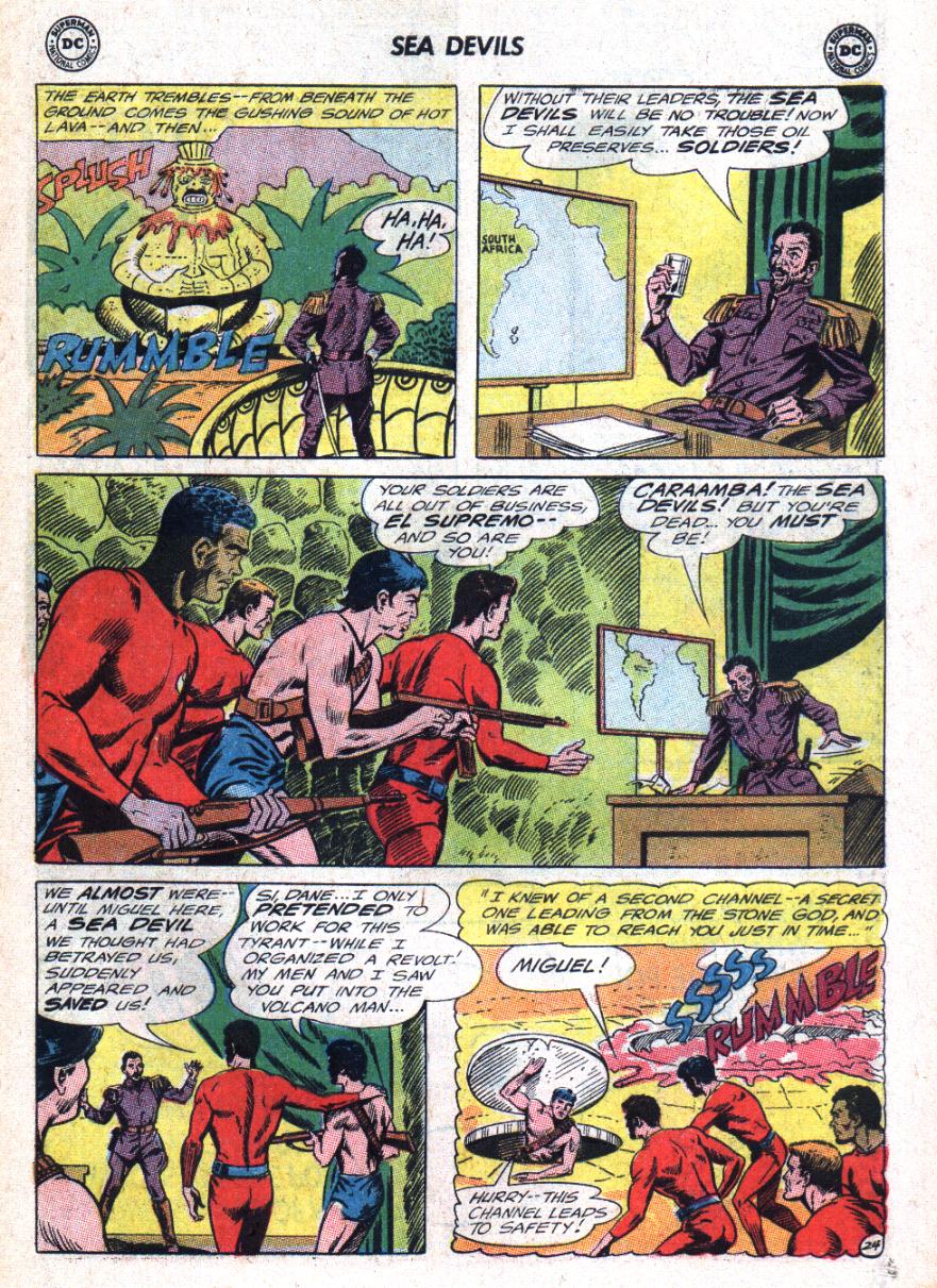 Read online Sea Devils comic -  Issue #25 - 32