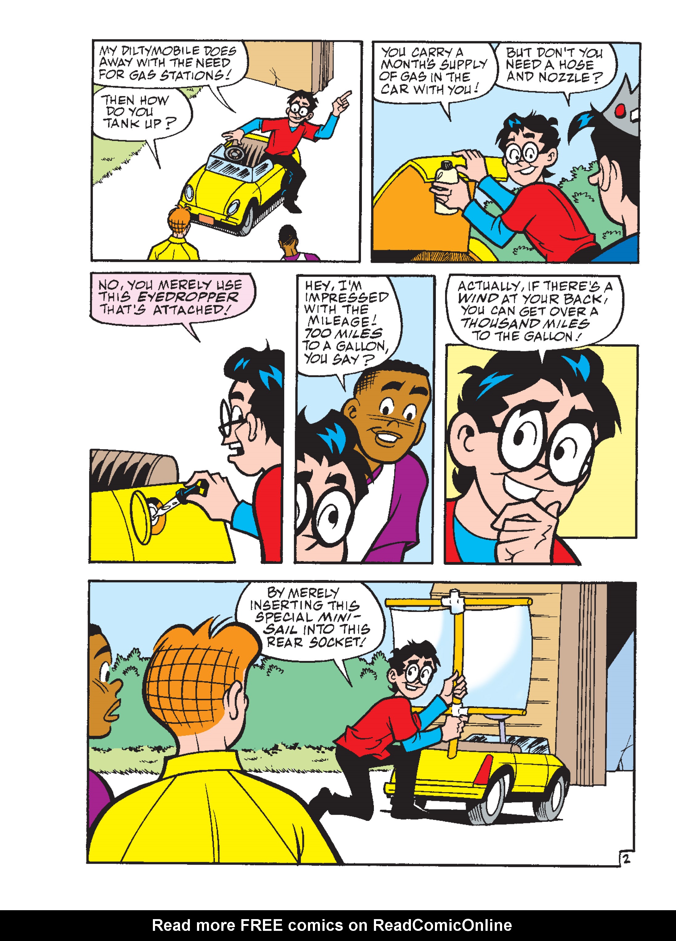 Read online Archie And Me Comics Digest comic -  Issue #17 - 151