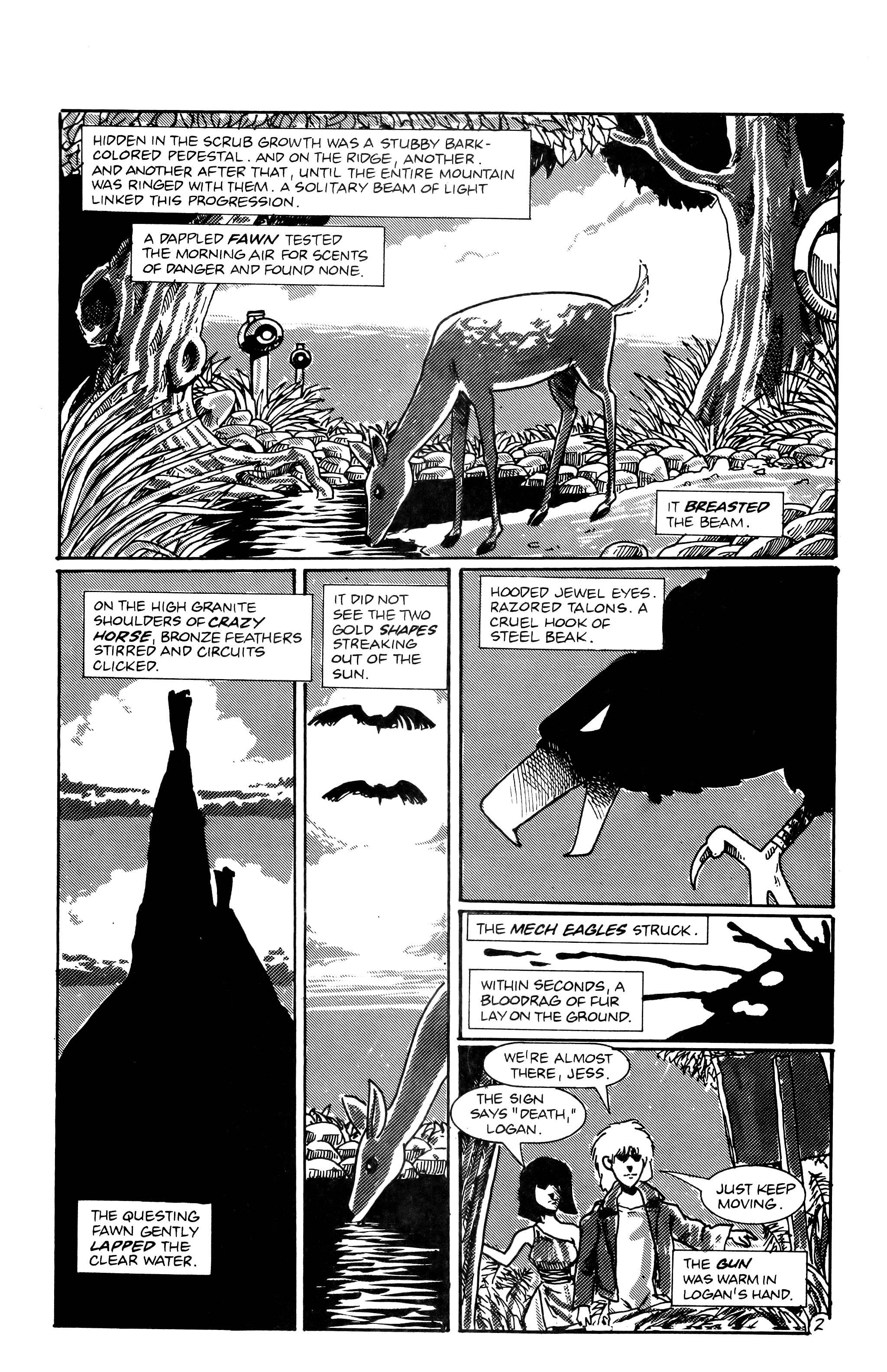 Read online Logan's Run (1990) comic -  Issue #4 - 4