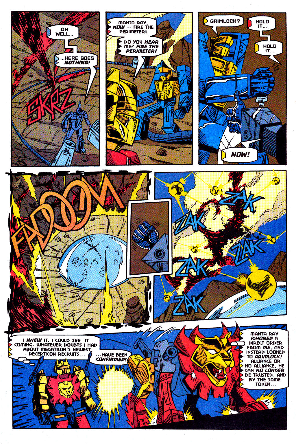 Read online Transformers: Generation 2 comic -  Issue #12 - 23