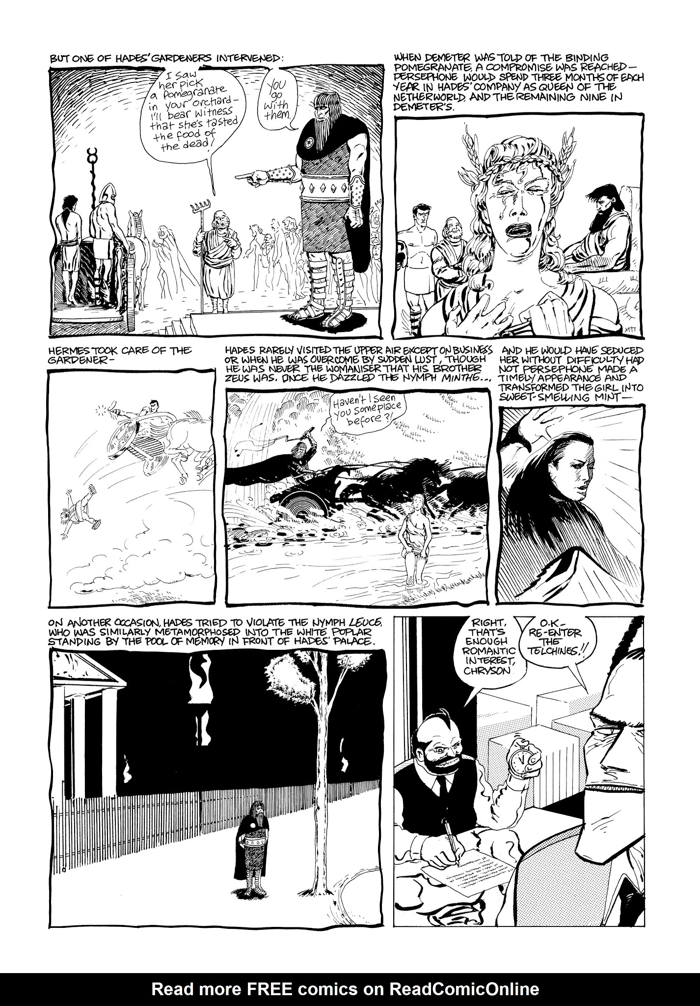 Read online Eddie Campbell's Bacchus comic -  Issue # TPB 1 - 138