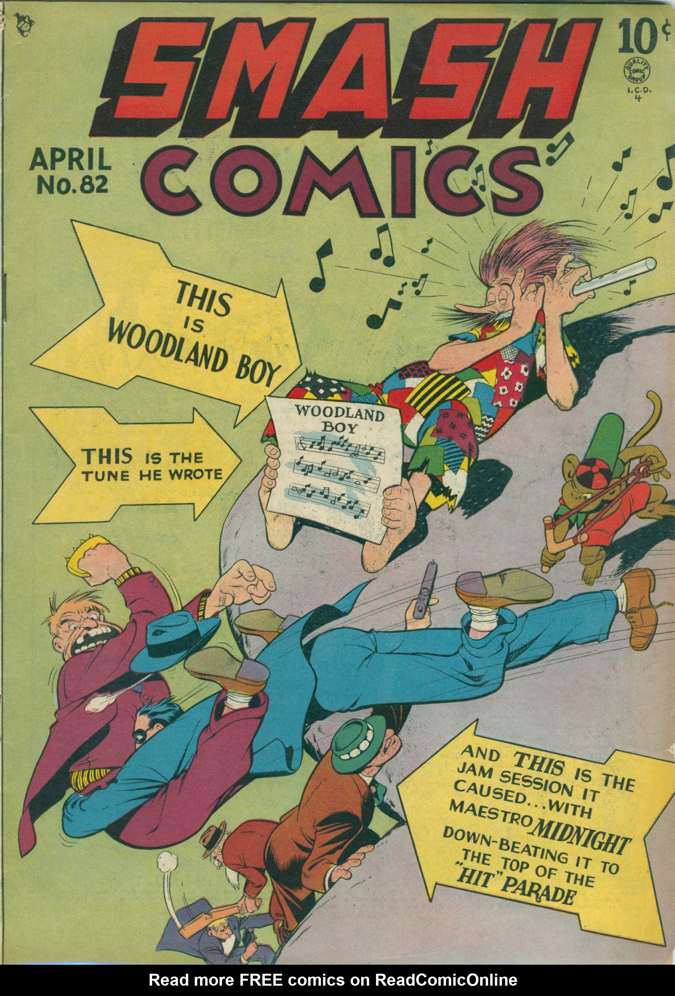 Read online Smash Comics comic -  Issue #82 - 1