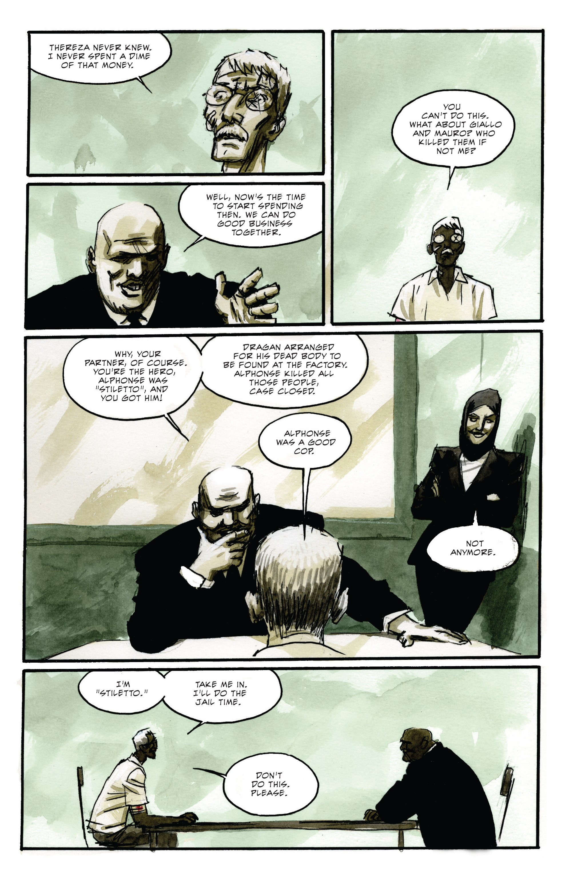 Read online Stiletto comic -  Issue #3 - 40
