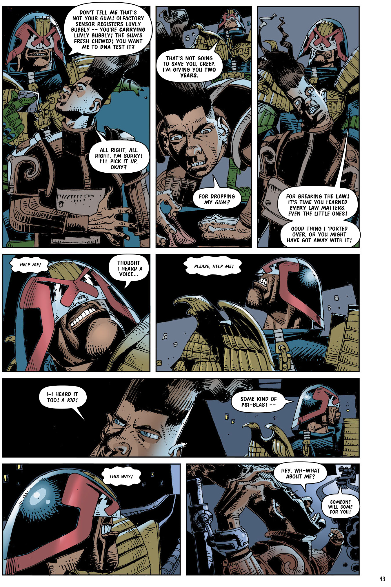 Read online Judge Dredd: The Complete Case Files comic -  Issue # TPB 36 (Part 1) - 45