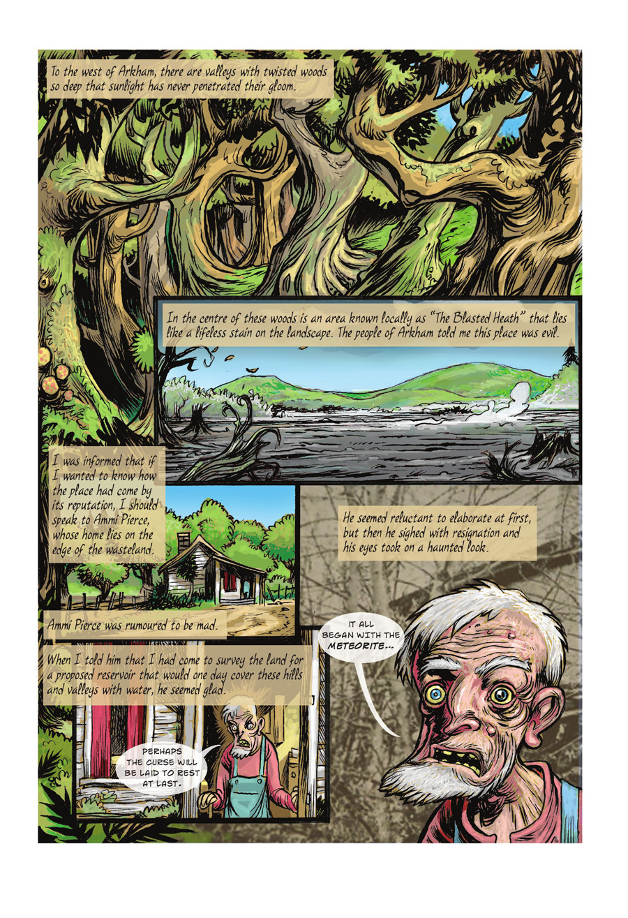 Read online The Lovecraft Anthology comic -  Issue # TPB 1 - 57