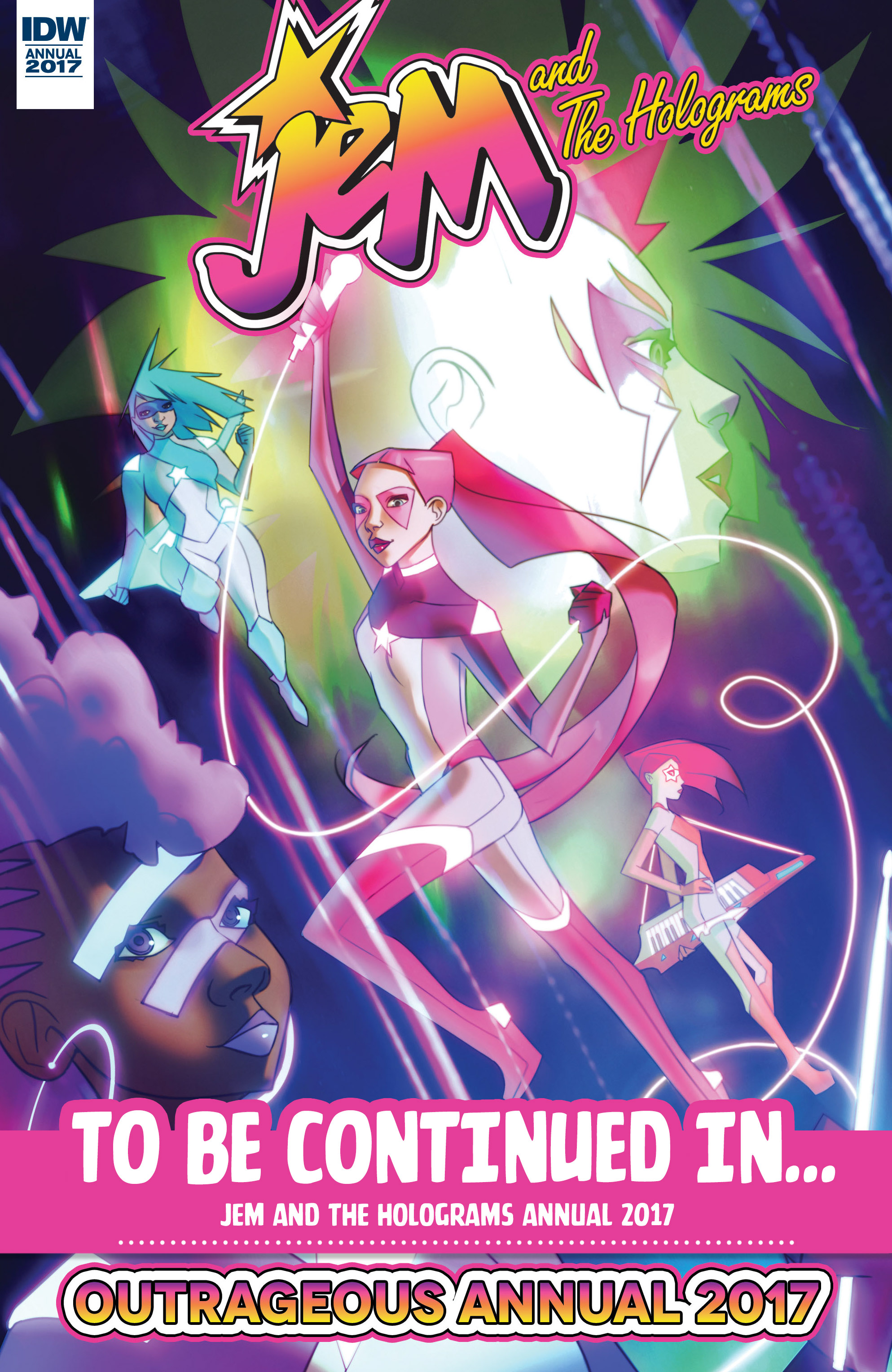 Read online Jem: The Misfits comic -  Issue #5 - 32