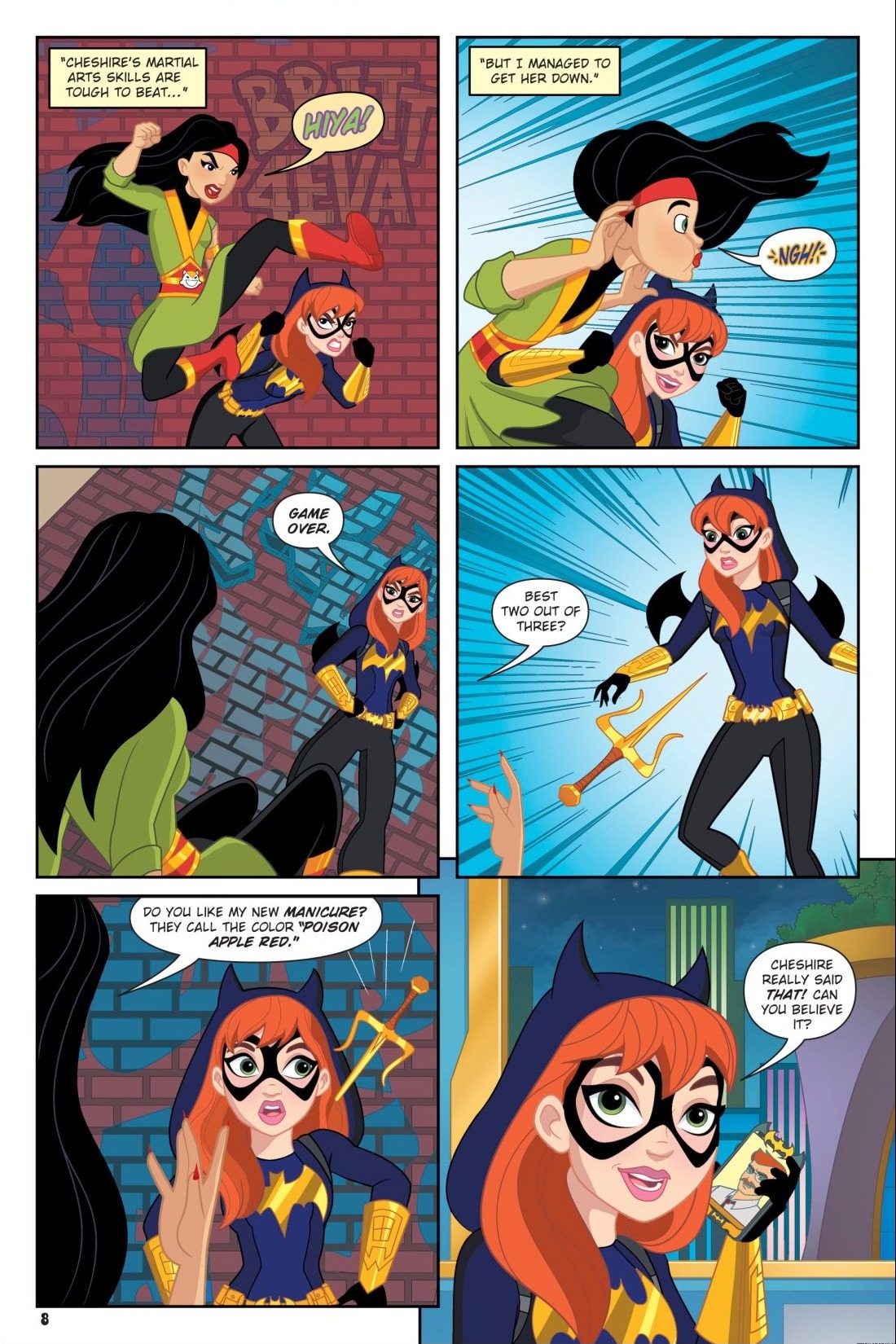 Read online DC Super Hero Girls: Date With Disaster comic -  Issue # TPB - 8