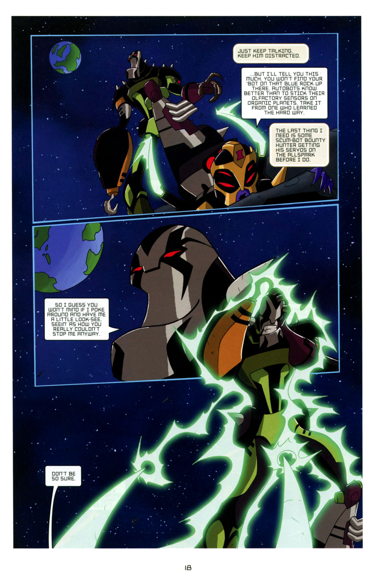 Read online Transformers Animated: The Arrival comic -  Issue #4 - 21