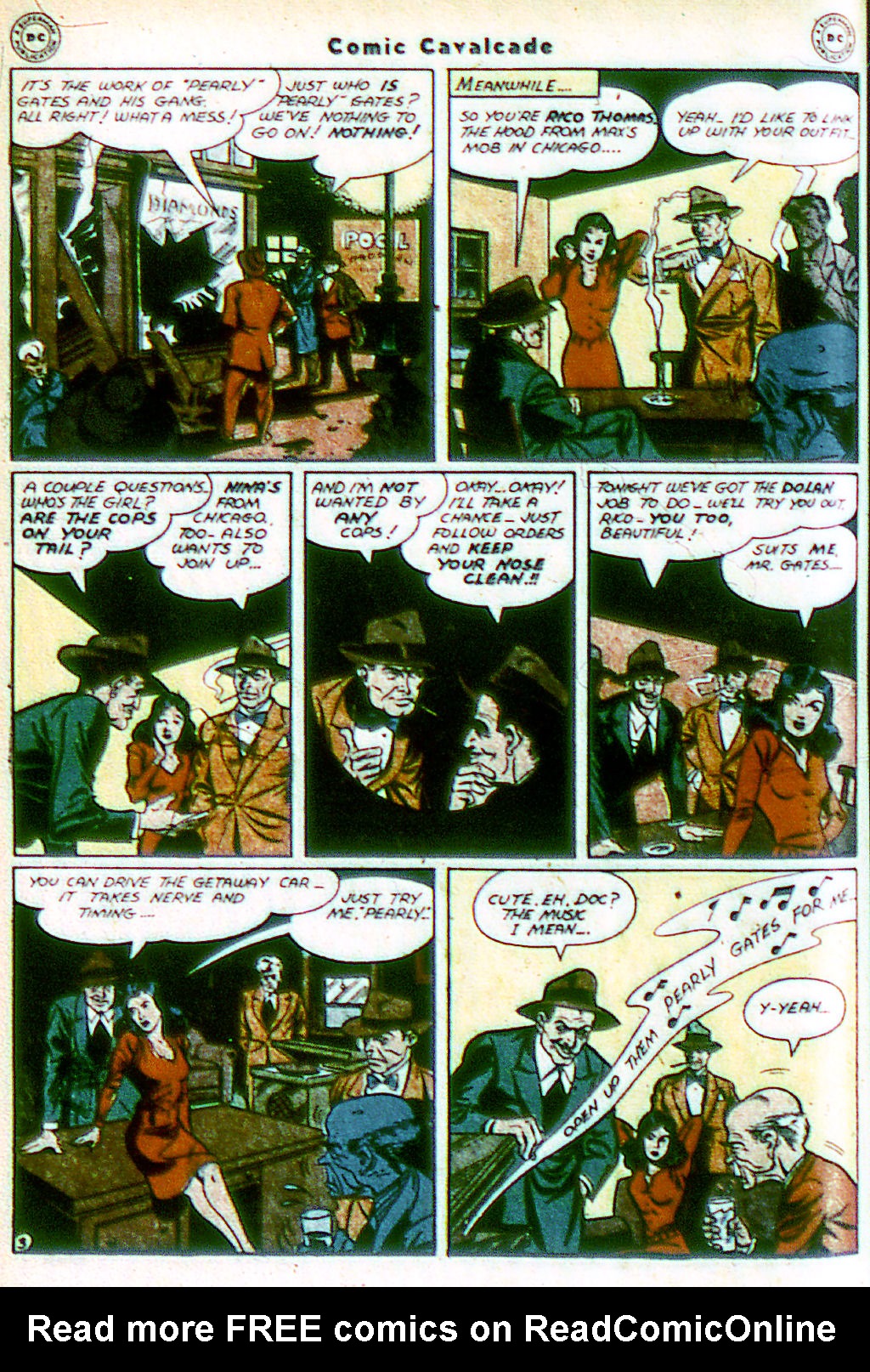 Read online Comic Cavalcade comic -  Issue #17 - 43