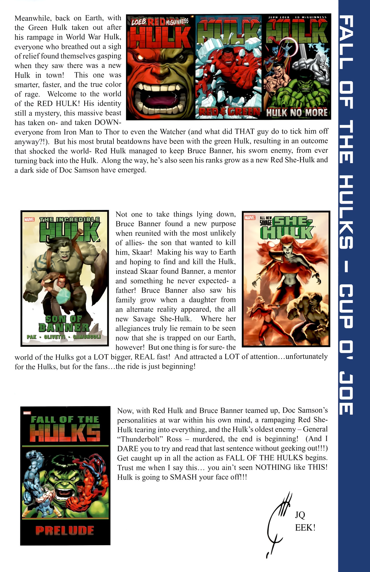 Read online Fall of the Hulks: Red Hulk comic -  Issue #1 - 28