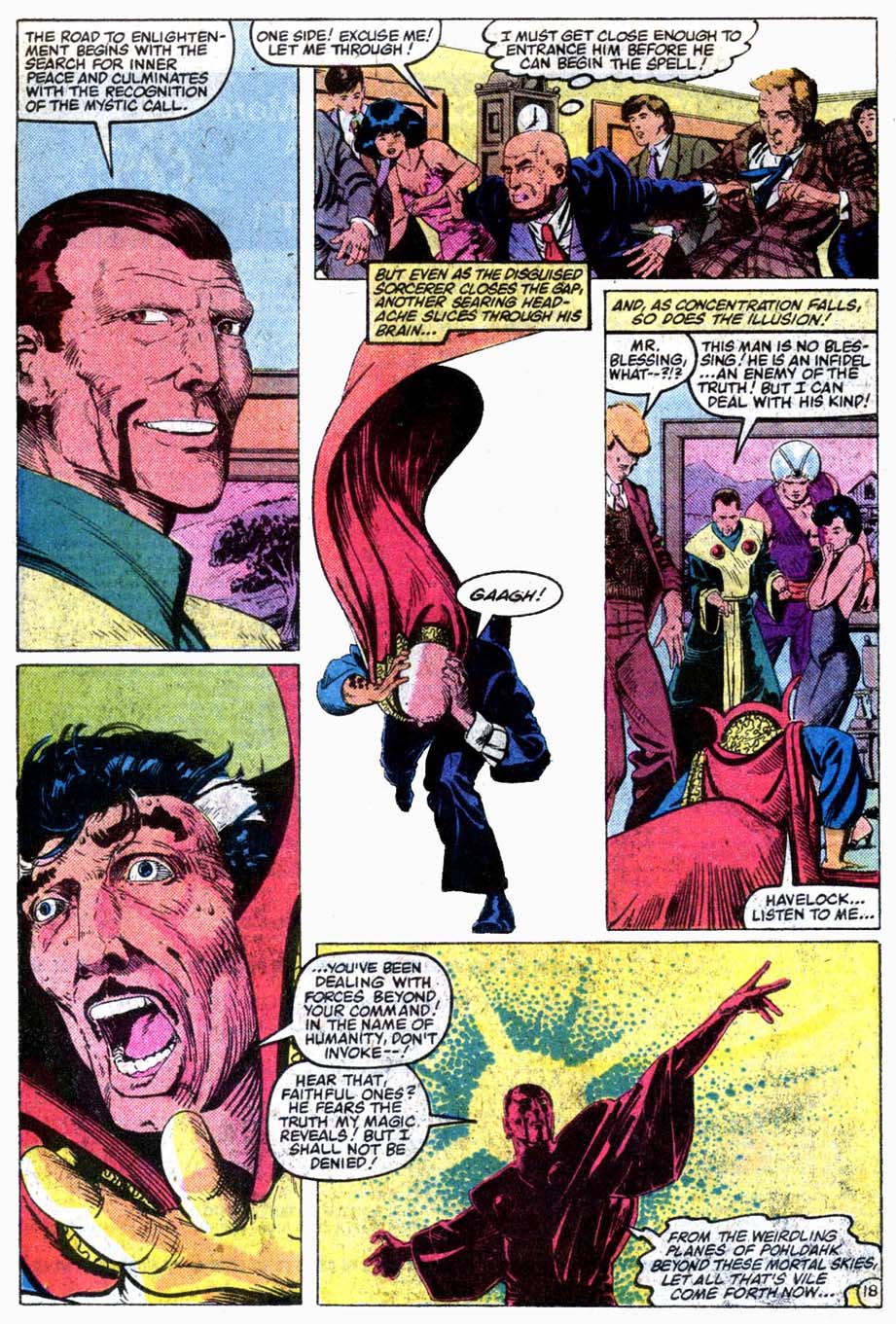 Read online Doctor Strange (1974) comic -  Issue #65 - 19
