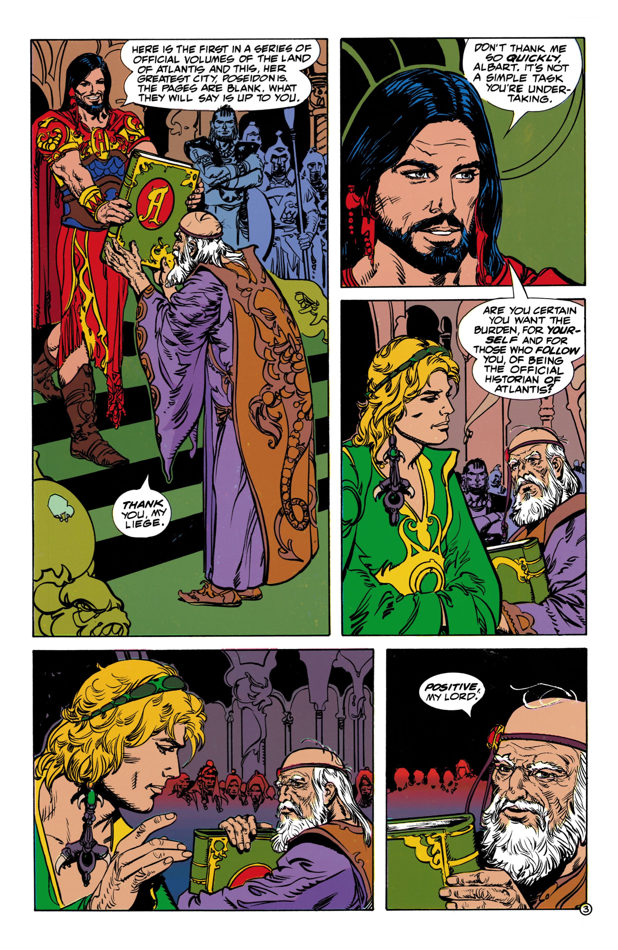 Read online The Atlantis Chronicles comic -  Issue #1 - 4