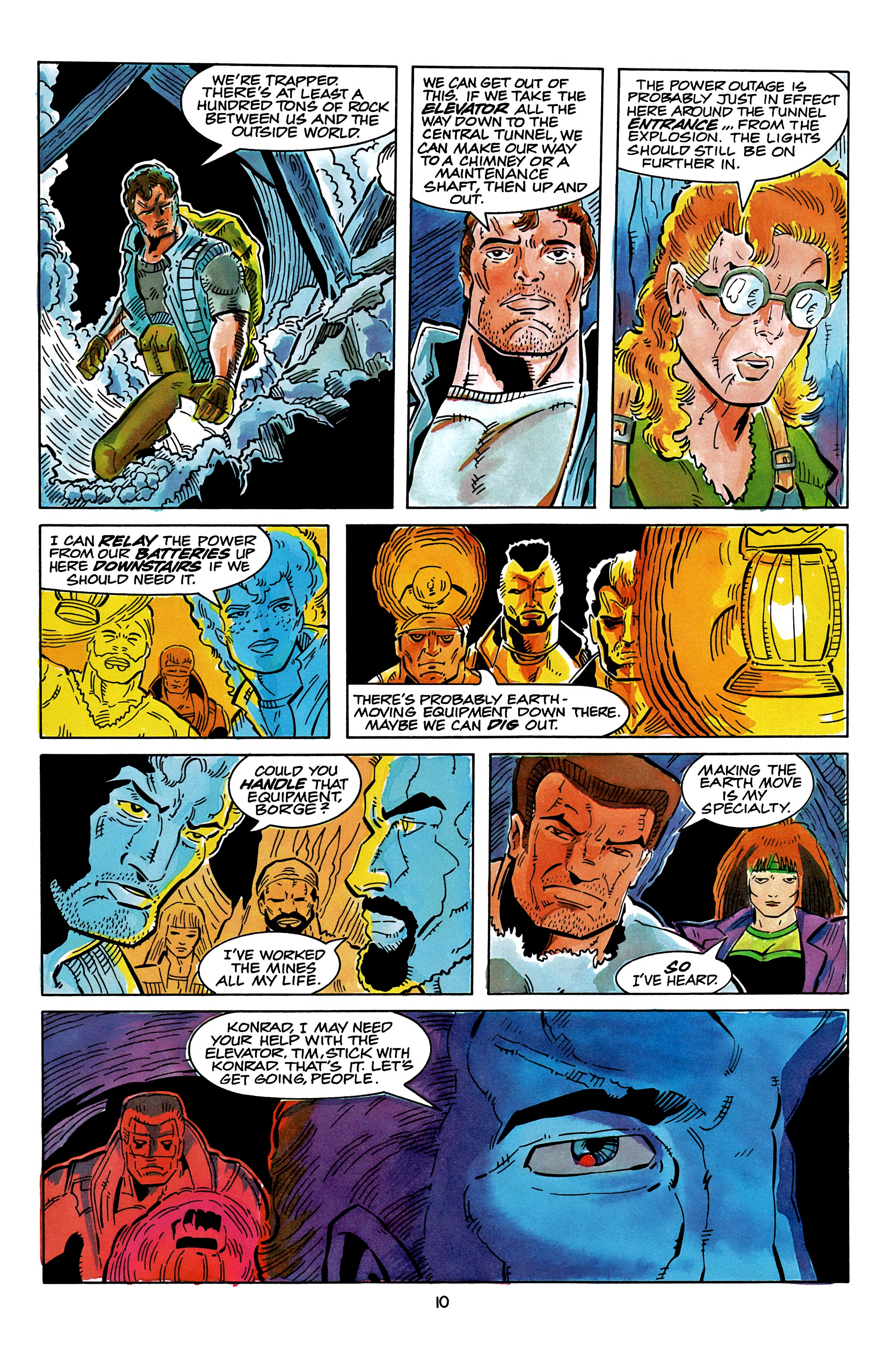 Read online The Terminator (1988) comic -  Issue #8 - 12