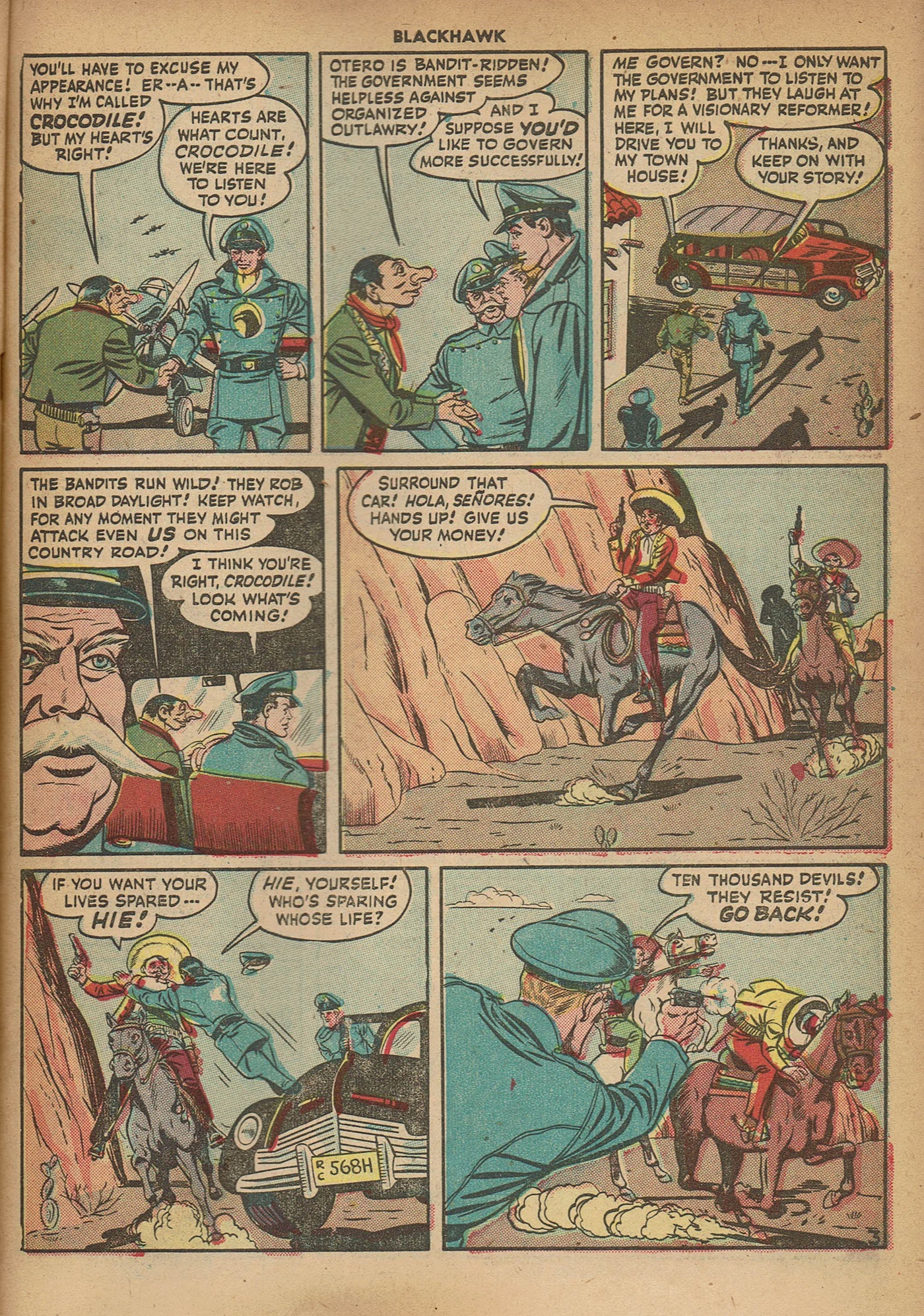 Read online Blackhawk (1957) comic -  Issue #13 - 39