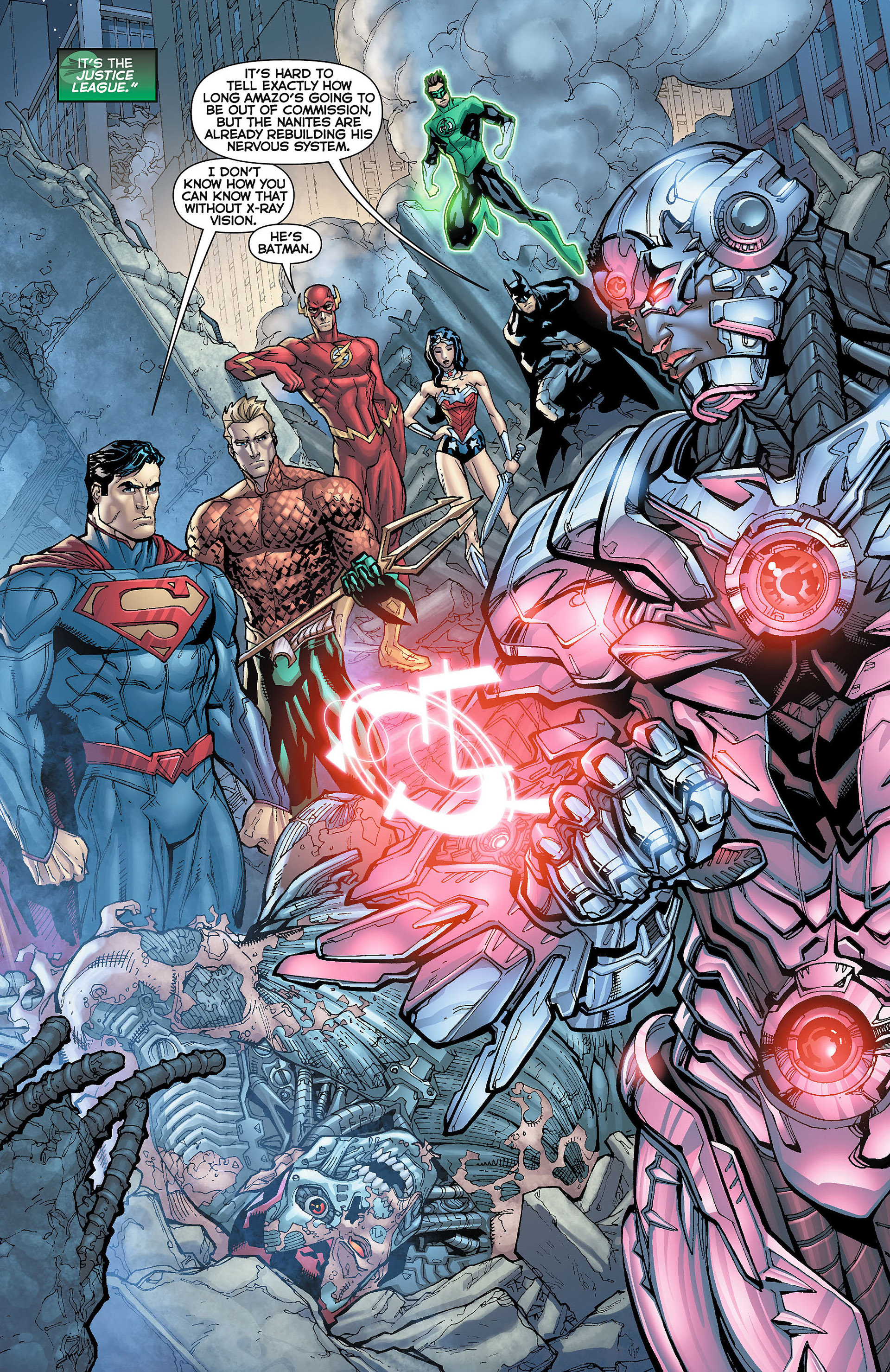 Read online Justice League (2011) comic -  Issue #8 - 8