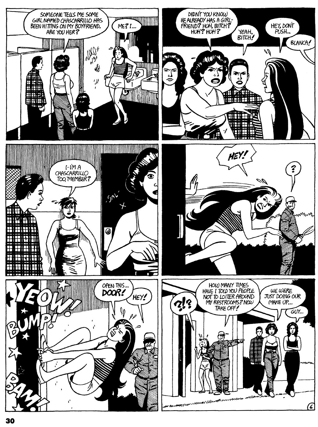 Read online Love and Rockets (1982) comic -  Issue #23 - 32