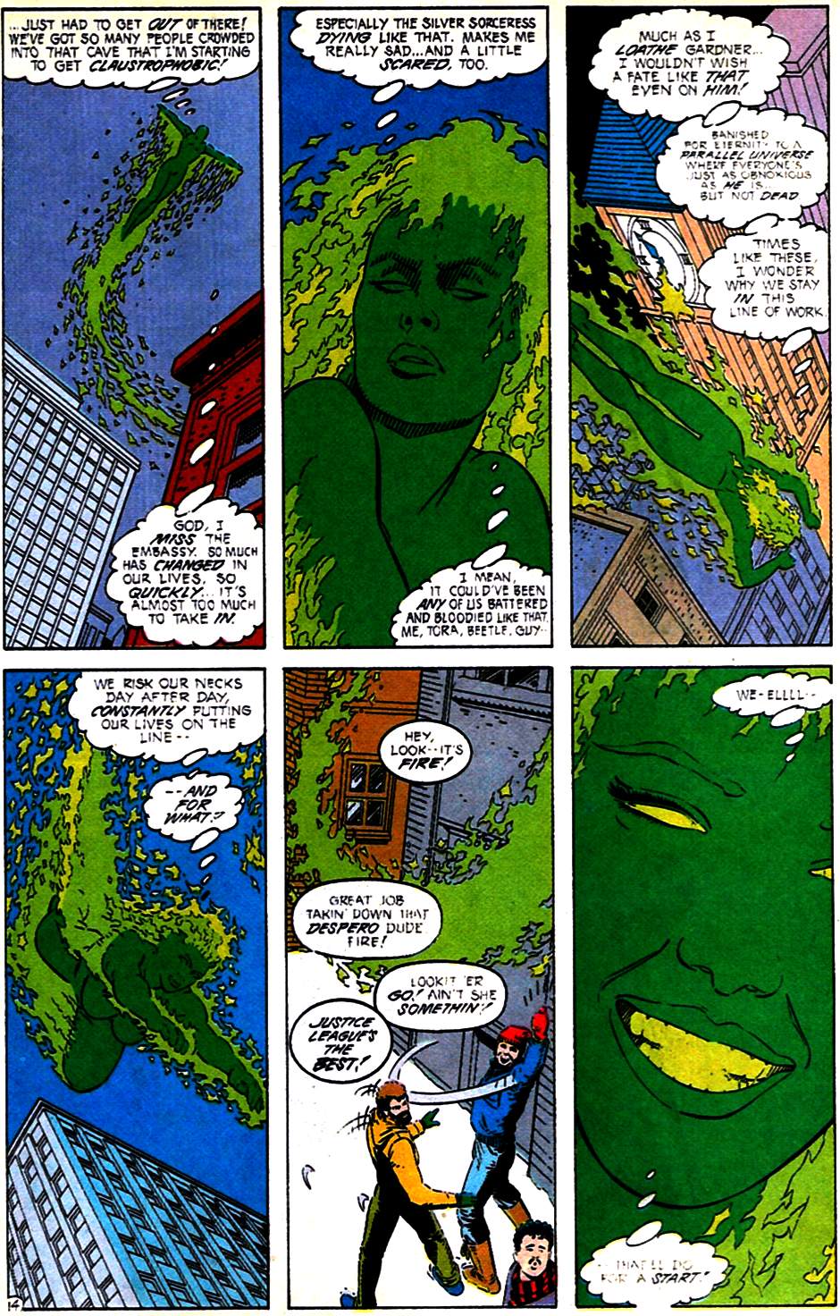 Read online Justice League America comic -  Issue #60 - 15