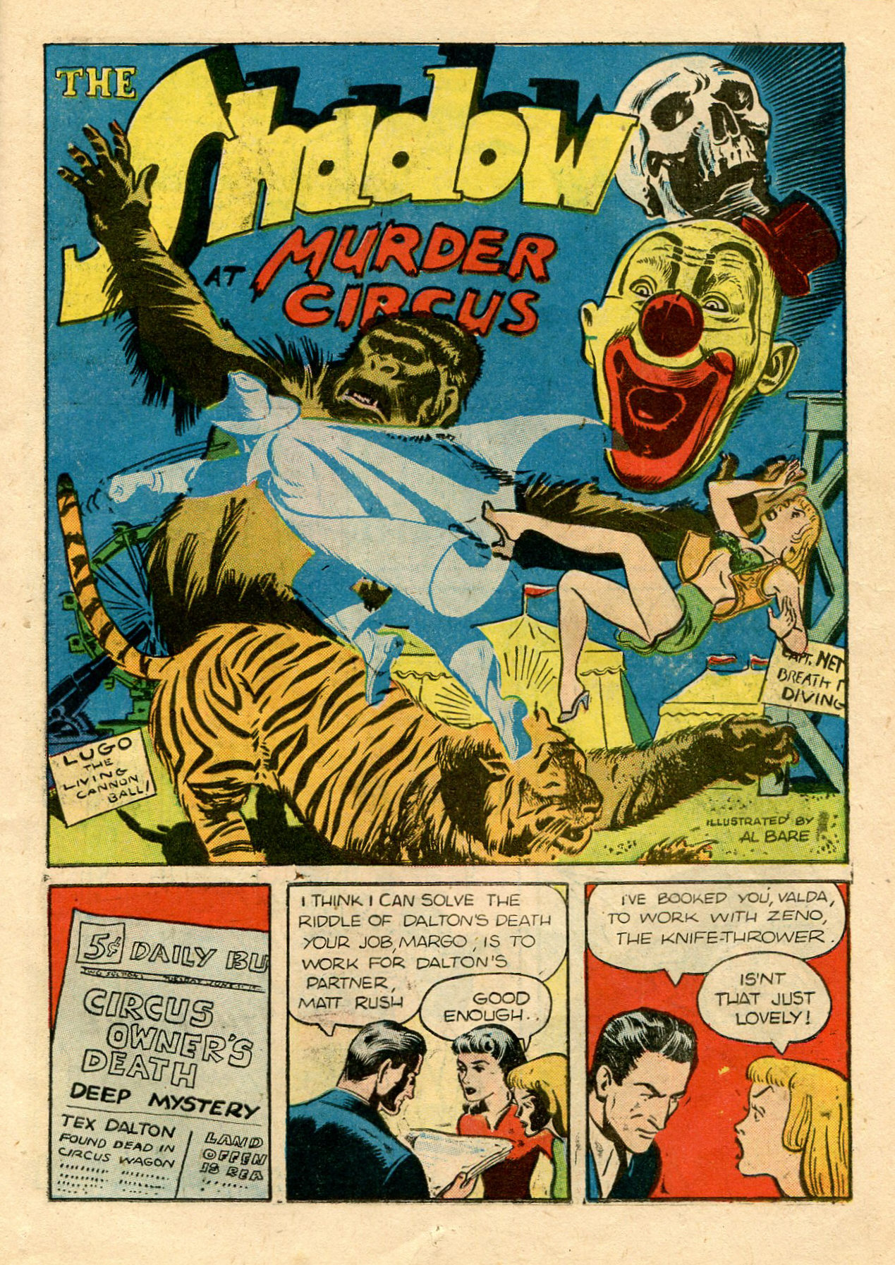 Read online Shadow Comics comic -  Issue #33 - 19