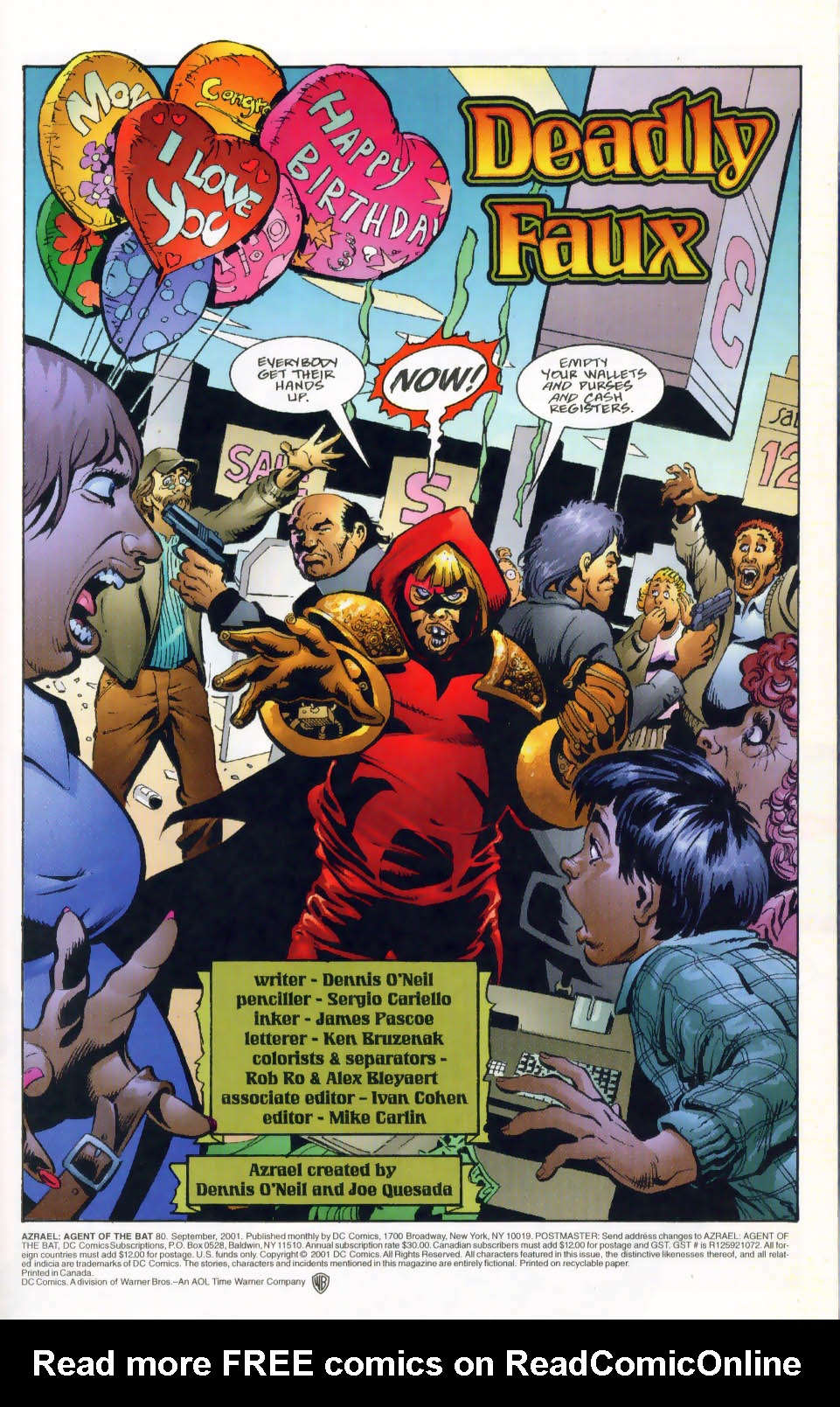 Read online Azrael: Agent of the Bat comic -  Issue #80 - 2